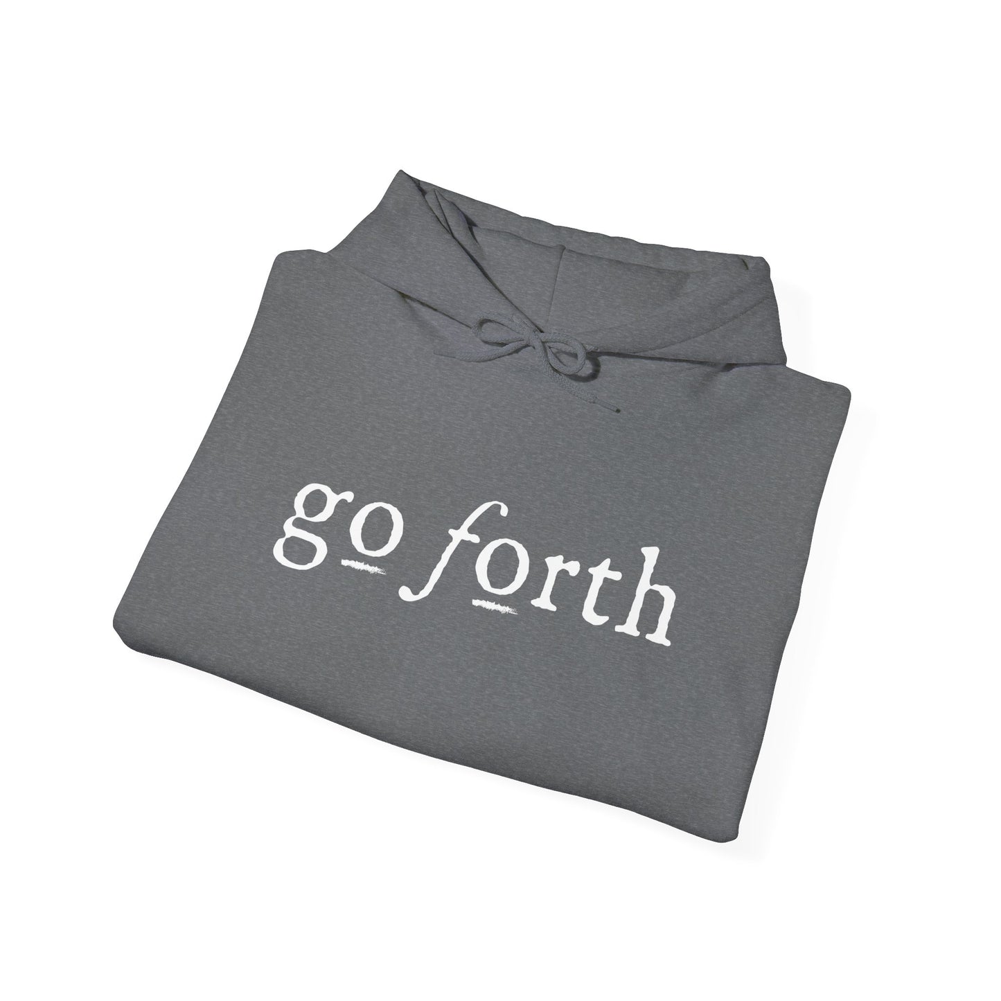 GO FORTH MEN'S Hooded Sweatshirt