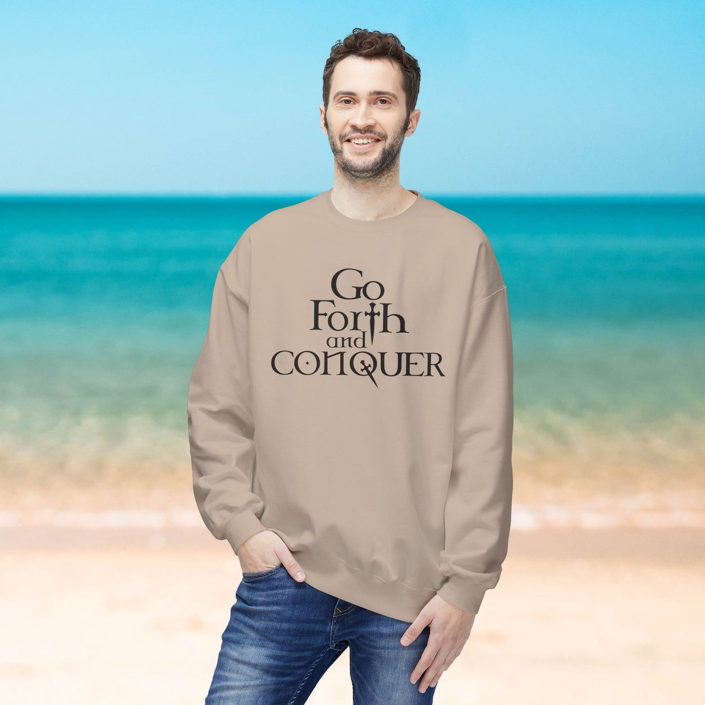 GO FORTH AND CONQUER - Unisex Sweatshirt