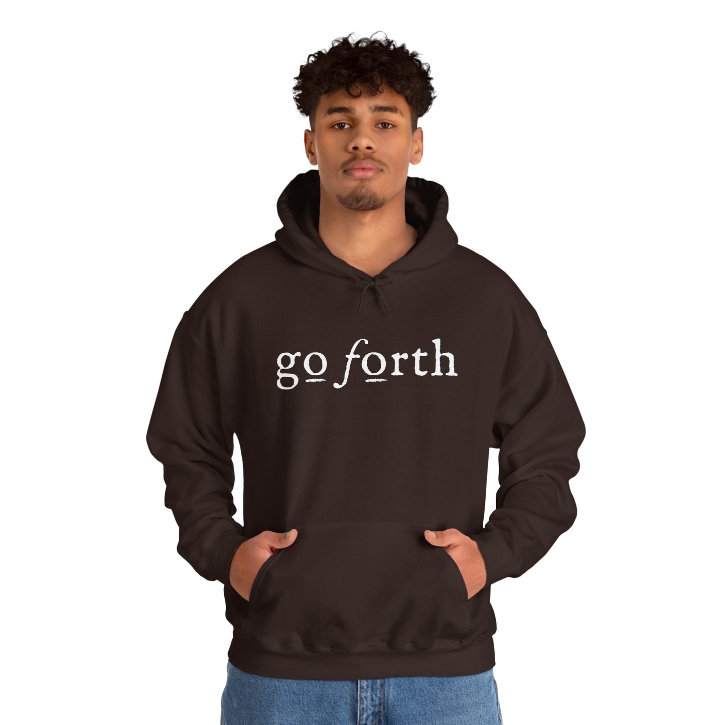 GO FORTH MEN'S Hooded Sweatshirt