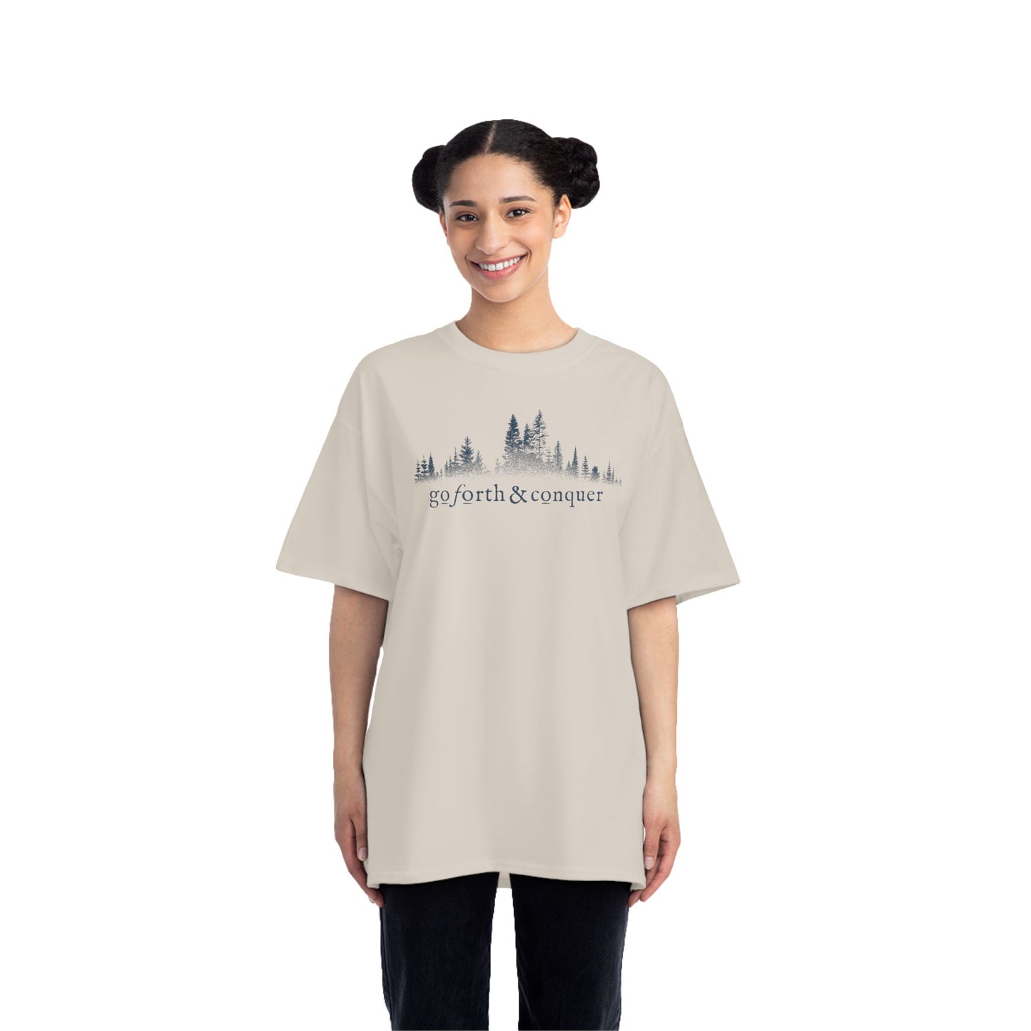 GO FORTH AND CONQUER ADVENTURE T-shirt