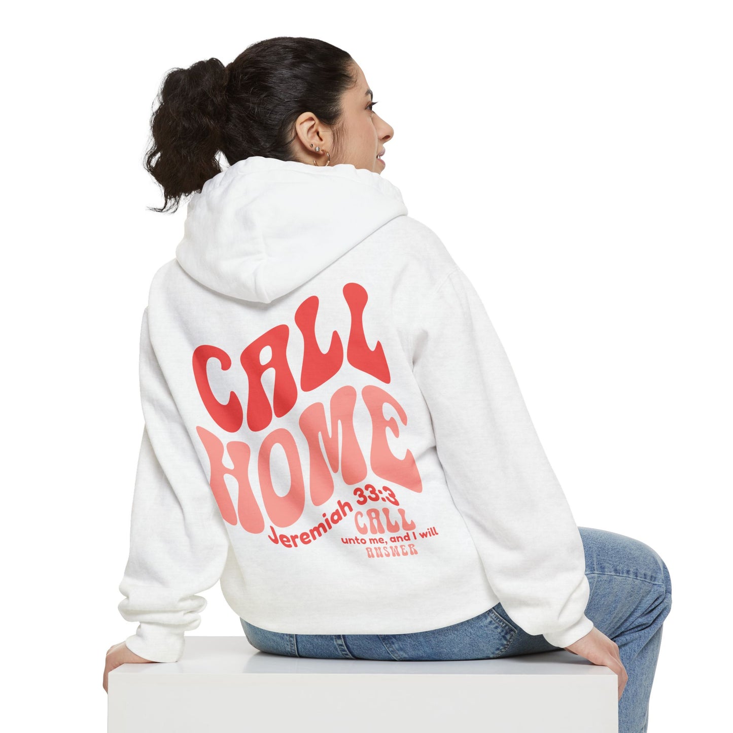 CALL HOME Hoodie | Unisex Garment-Dyed Comfort