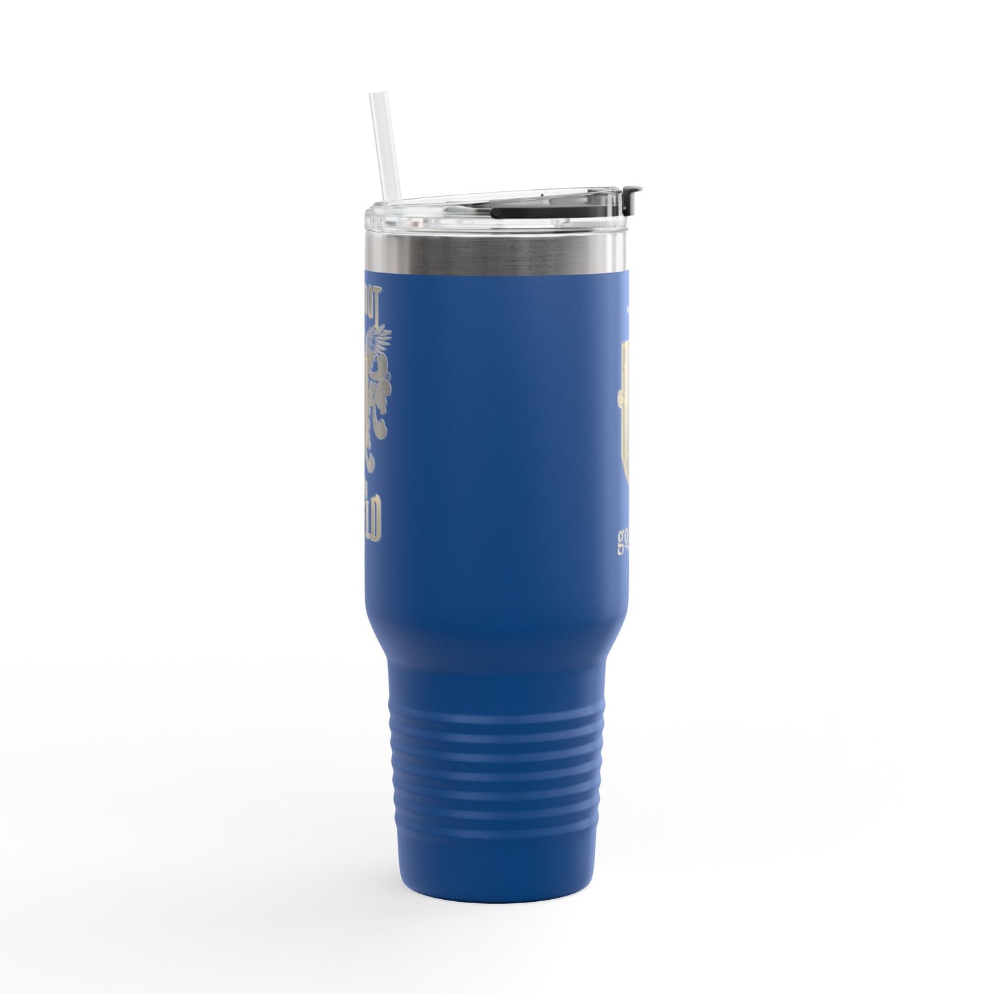 FEAR NOT - I AM THY SHIELD Insulated Travel Mug, 40oz