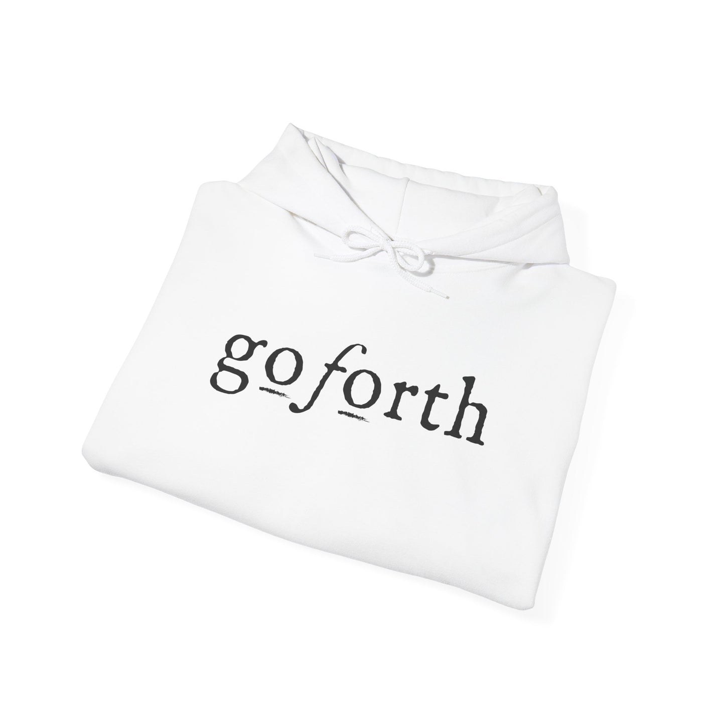 GO FORTH MEN'S Hooded Sweatshirt