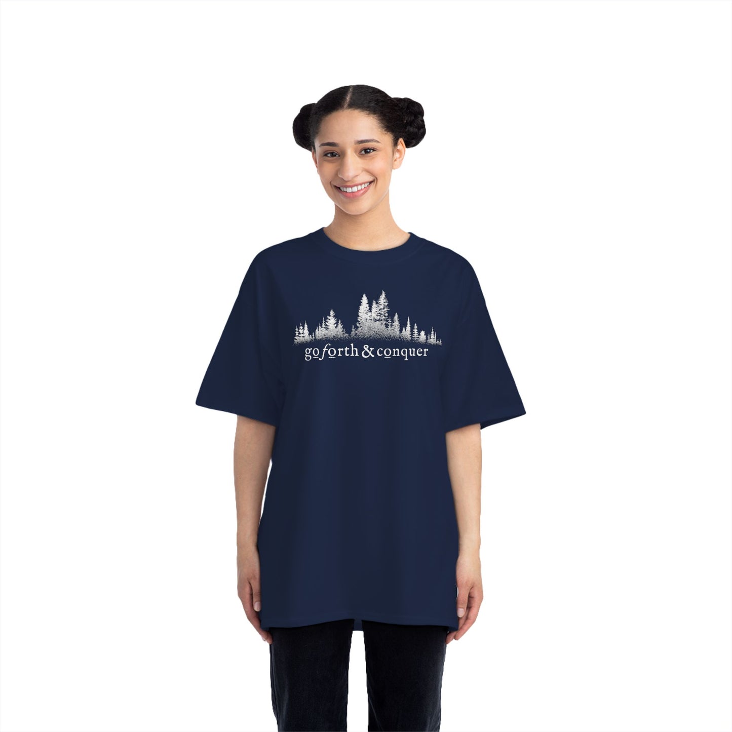 GO FORTH AND CONQUER ADVENTURE T-shirt