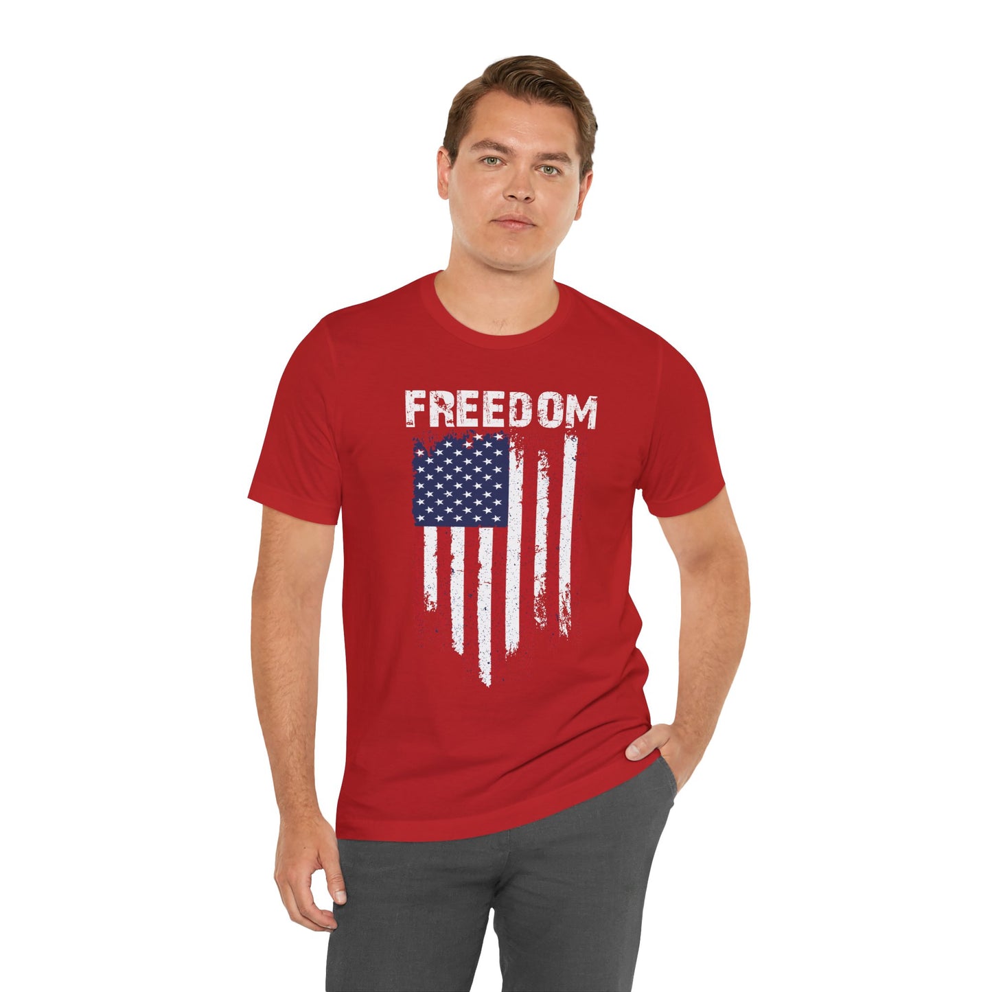 FREEDOM FLAG The Life Unisex Tee Shirt
