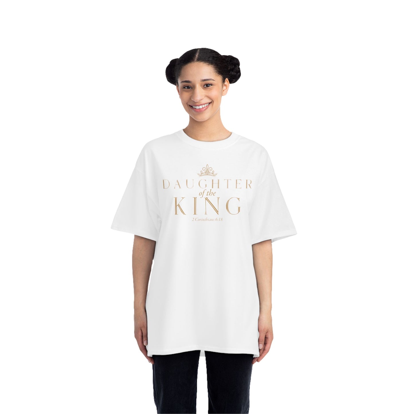 DAUGHTER OF THE KING Oversized Short-Sleeve T-Shirt