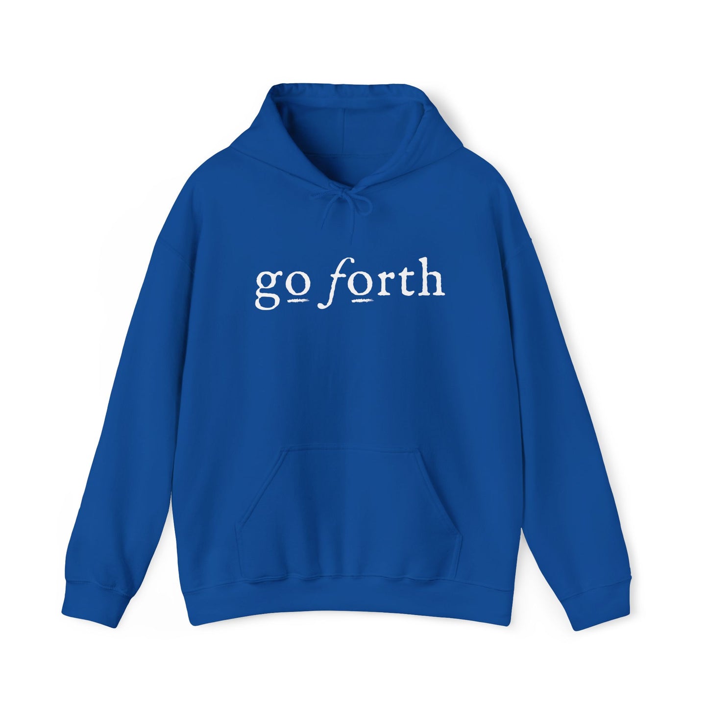 GO FORTH MEN'S Hooded Sweatshirt