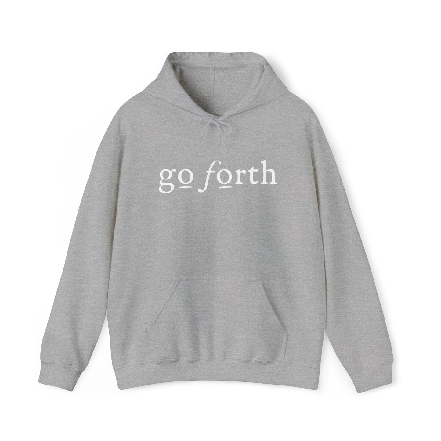 GO FORTH MEN'S Hooded Sweatshirt