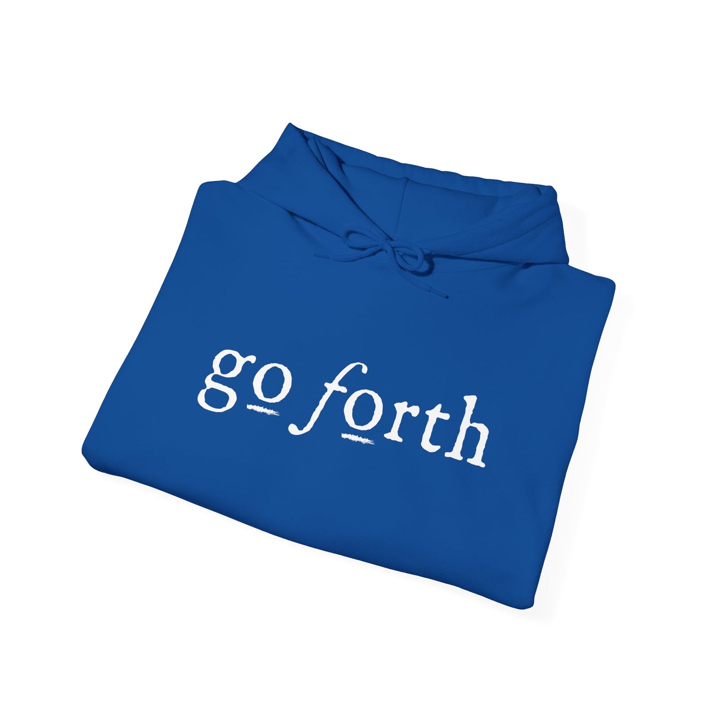 GO FORTH MEN'S Hooded Sweatshirt