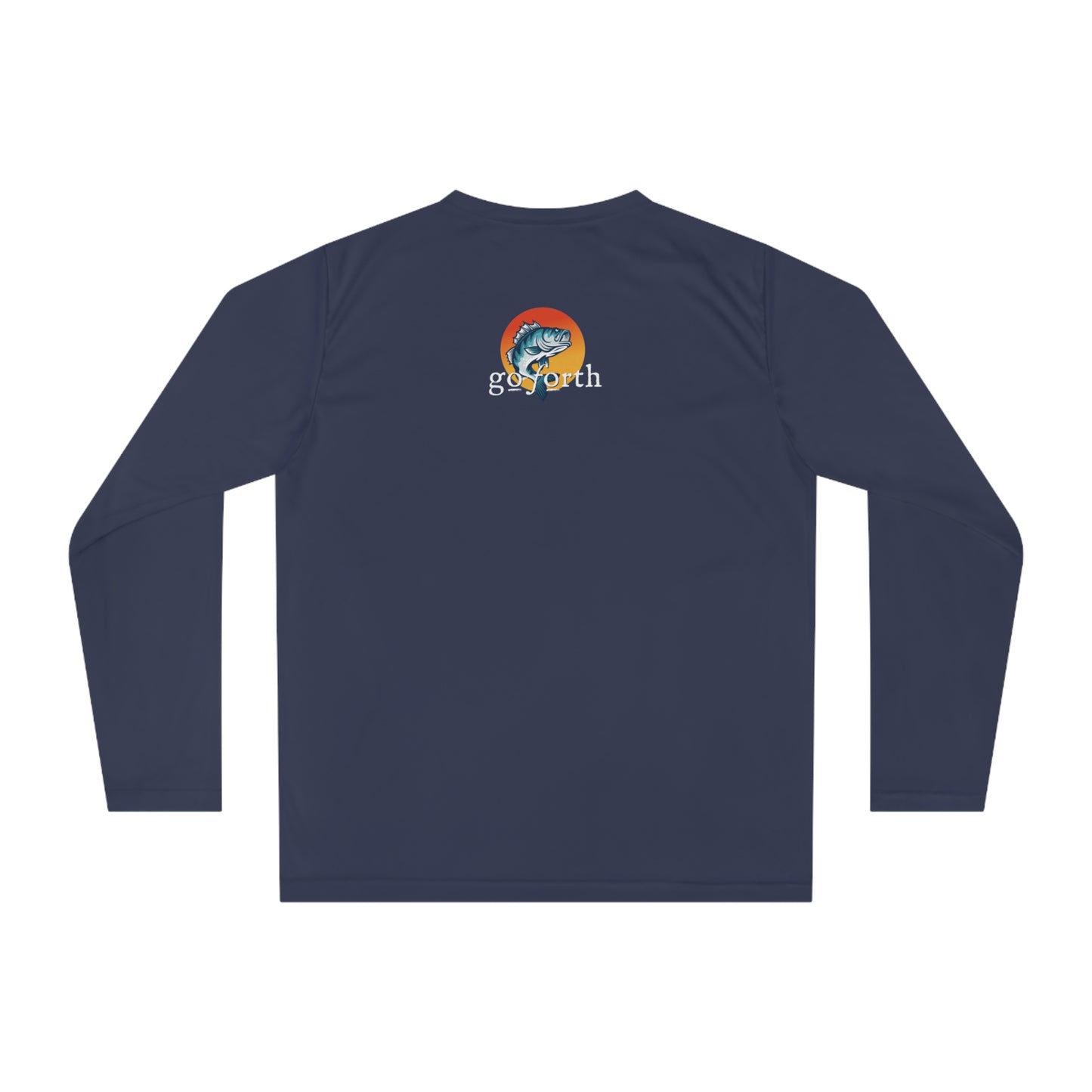 FISHER OF MEN Long Sleeve Shirt, Fishing Gift, Outdoor Apparel, Unisex Performance Tee, Angler Shirt, Gift for Dad, Fishing Enthusiast