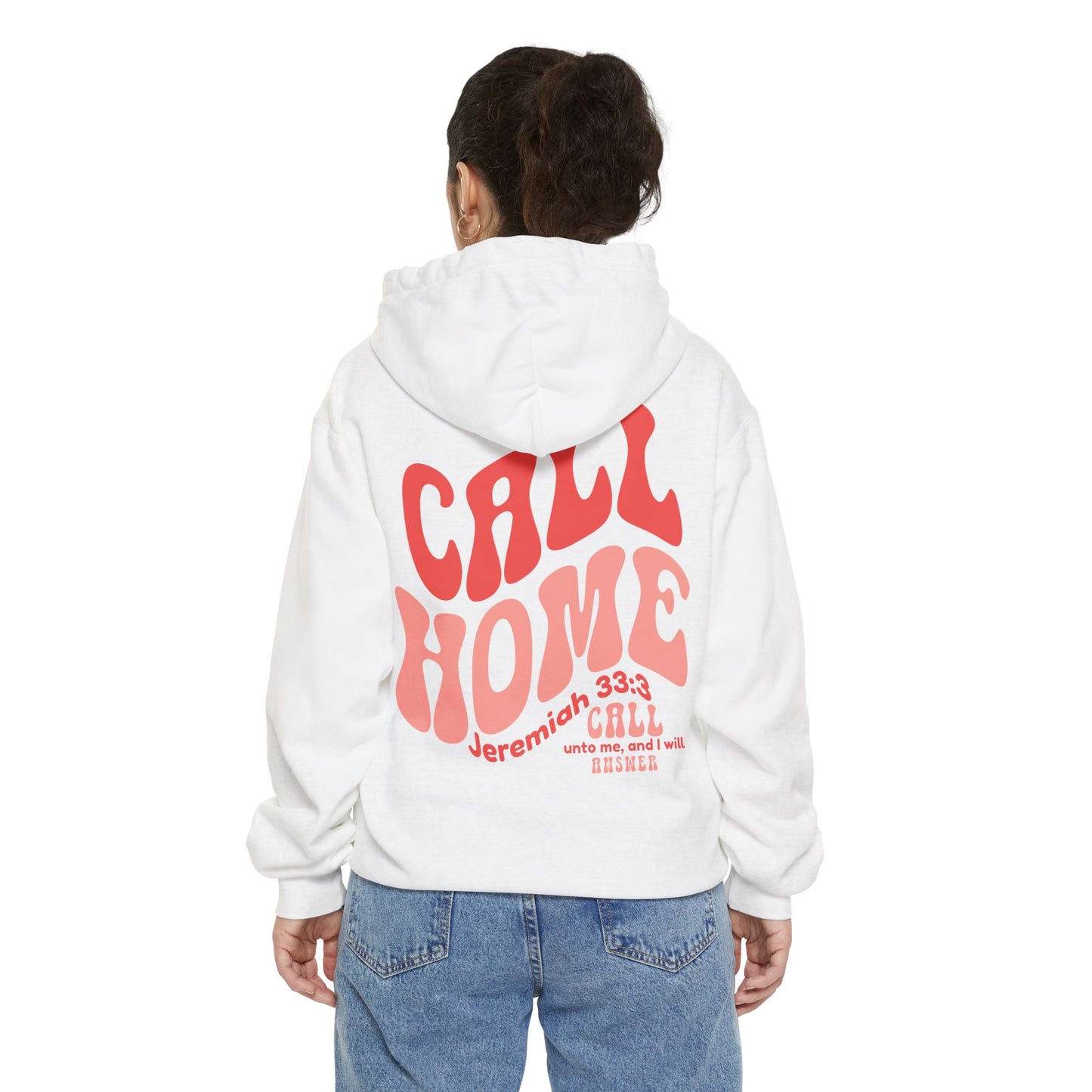 CALL HOME Hoodie | Unisex Garment-Dyed Comfort