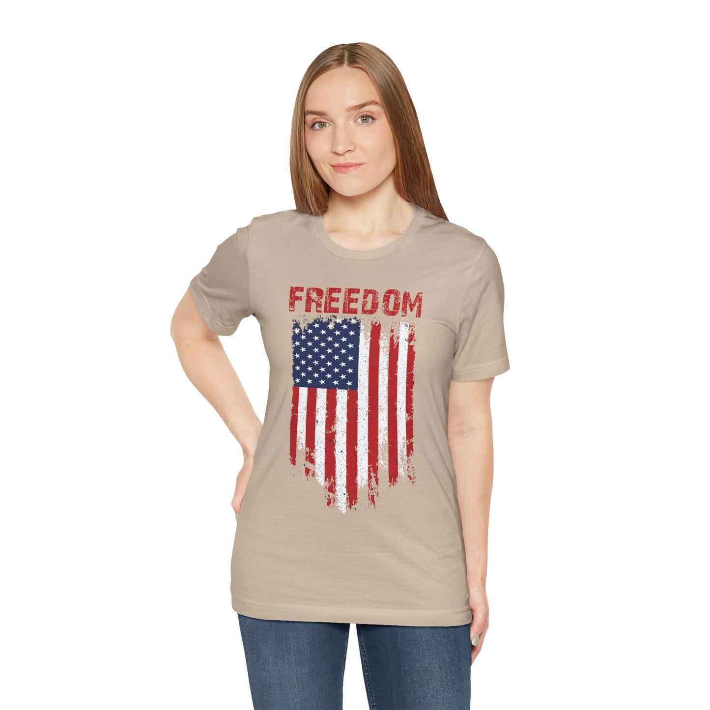 FREEDOM FLAG The Life Unisex Tee Shirt