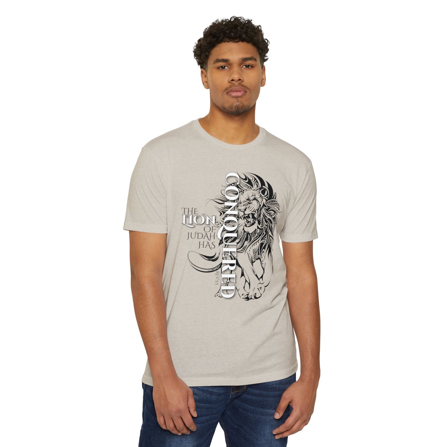 LION OF JUDAH HAS CONQUERED Unisex T-shirt