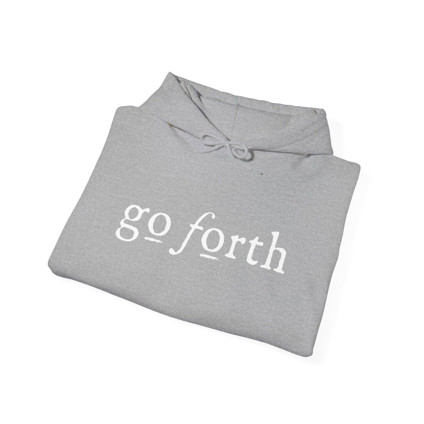 GO FORTH MEN'S Hooded Sweatshirt
