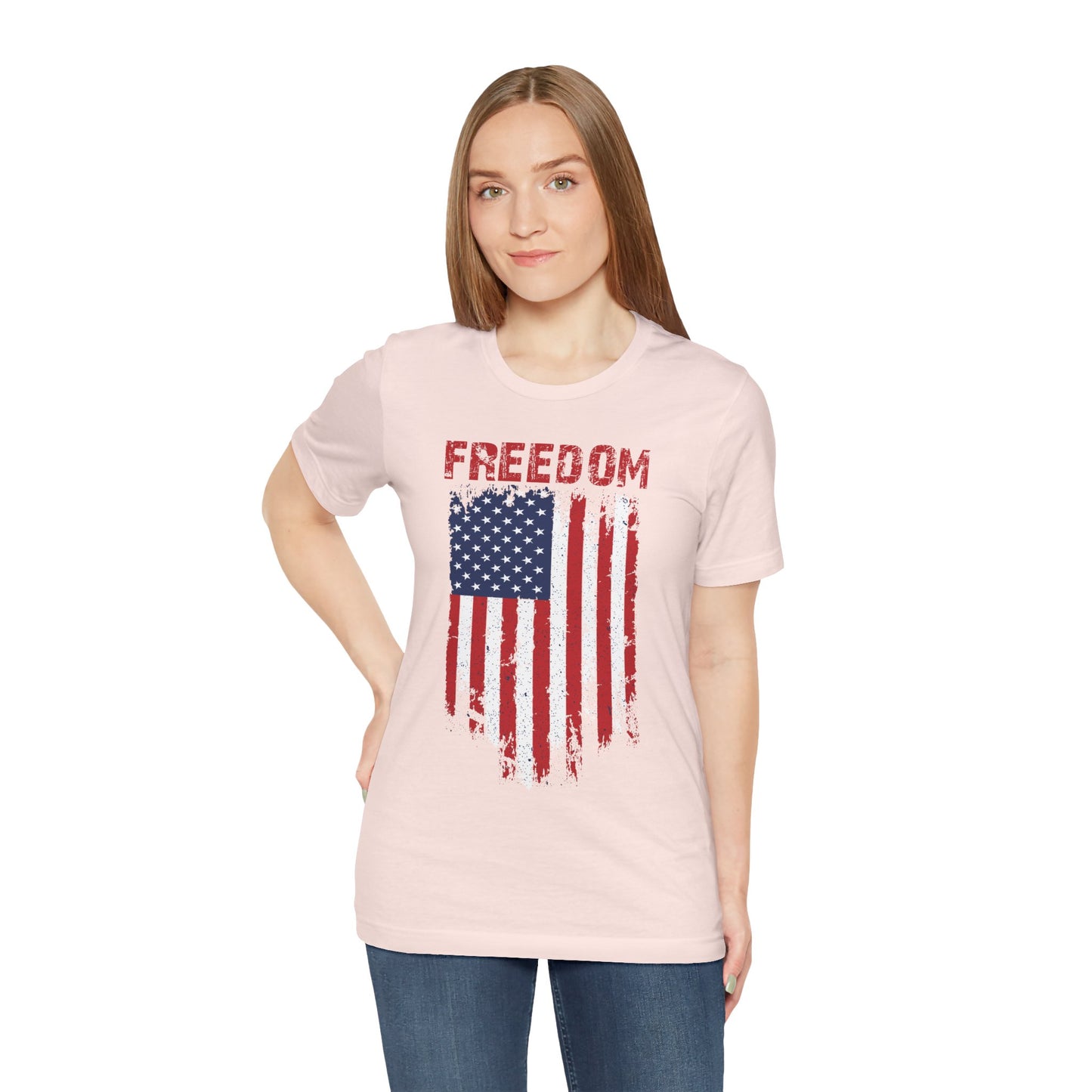 FREEDOM FLAG The Life Unisex Tee Shirt