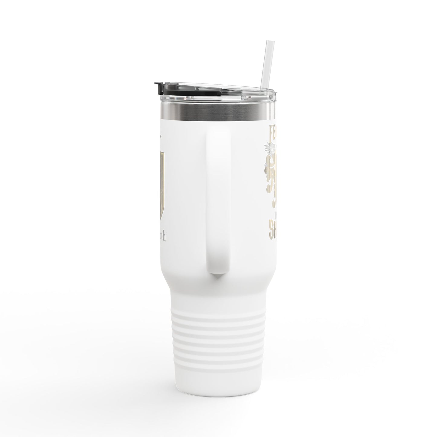 FEAR NOT - I AM THY SHIELD Insulated Travel Mug, 40oz