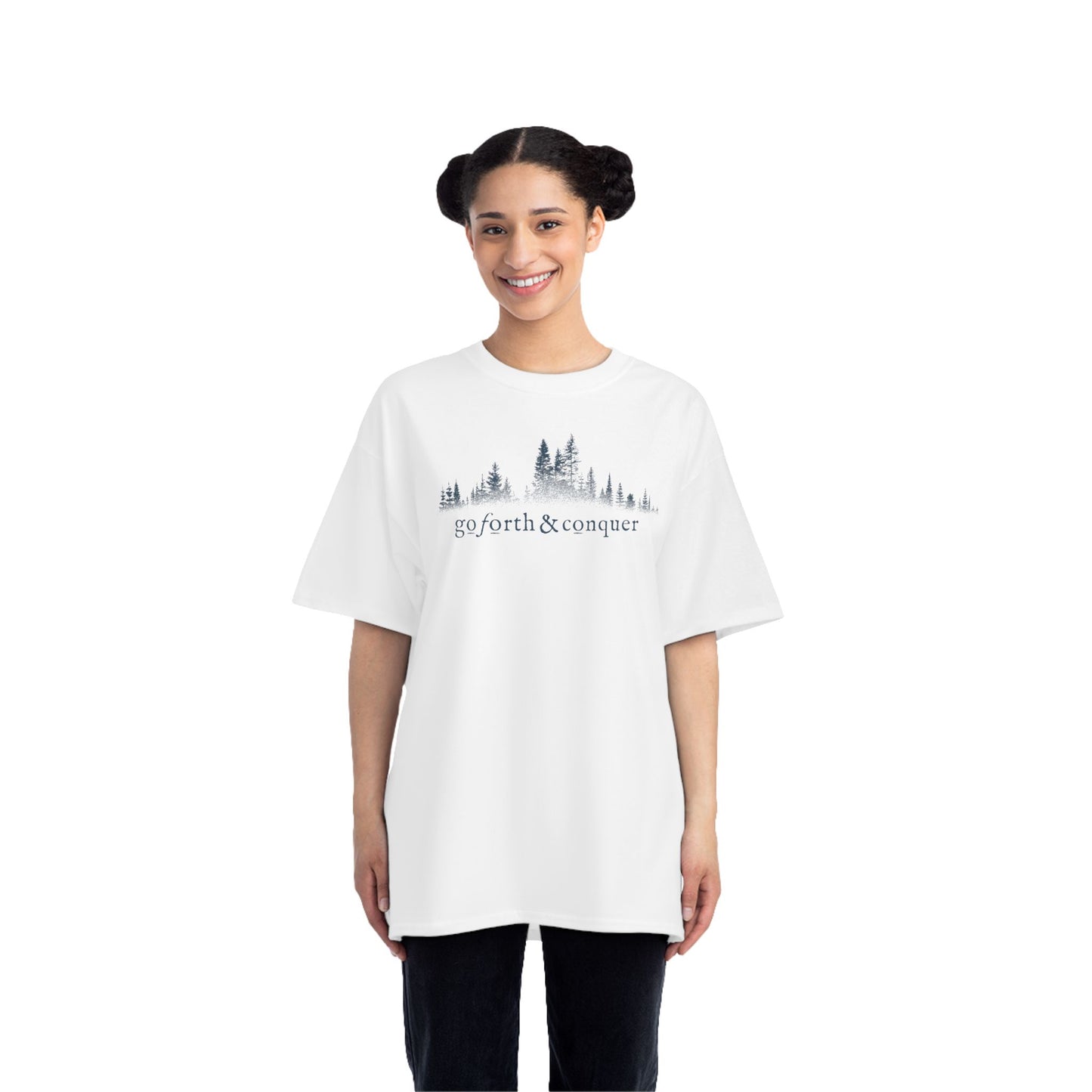 GO FORTH AND CONQUER ADVENTURE T-shirt