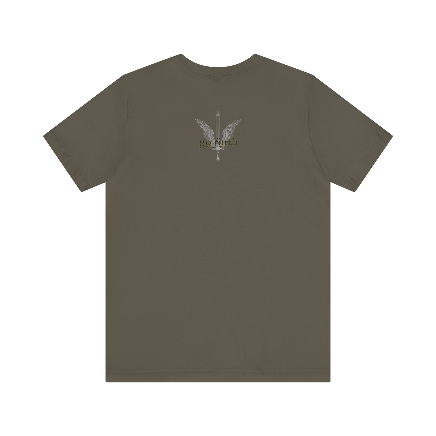 FORGED BY GOD Isaiah 54:17 T-shirt