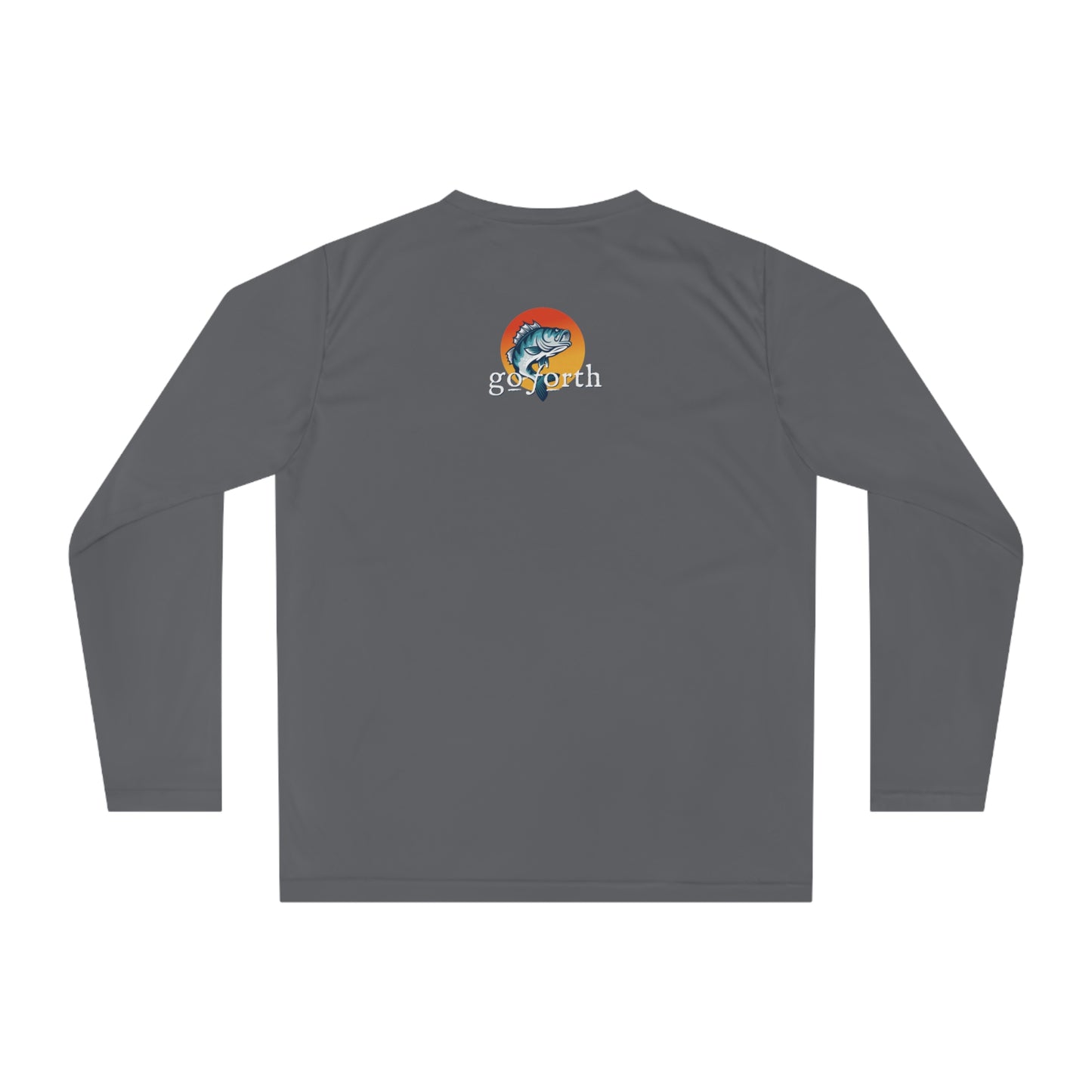 FISHER OF MEN Long Sleeve Shirt, Fishing Gift, Outdoor Apparel, Unisex Performance Tee, Angler Shirt, Gift for Dad, Fishing Enthusiast