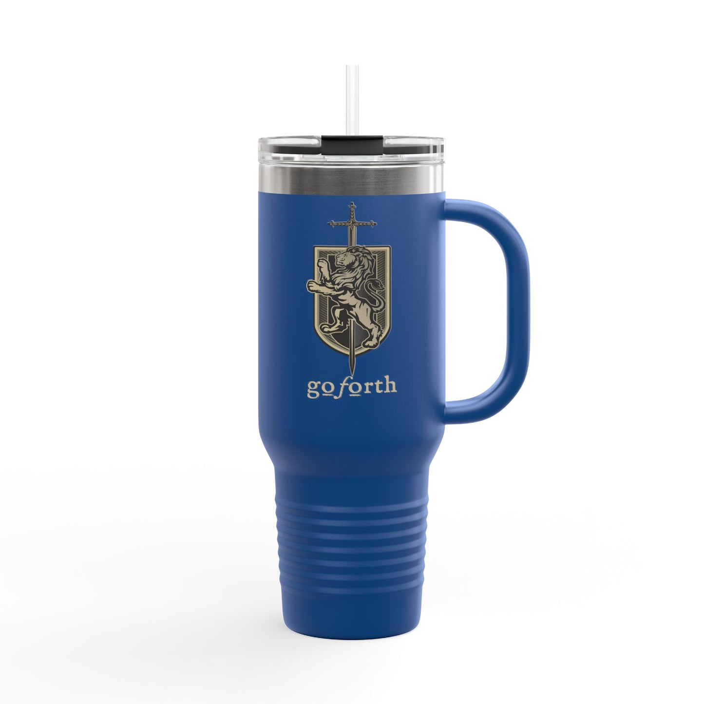 FEAR NOT - I AM THY SHIELD Insulated Travel Mug, 40oz