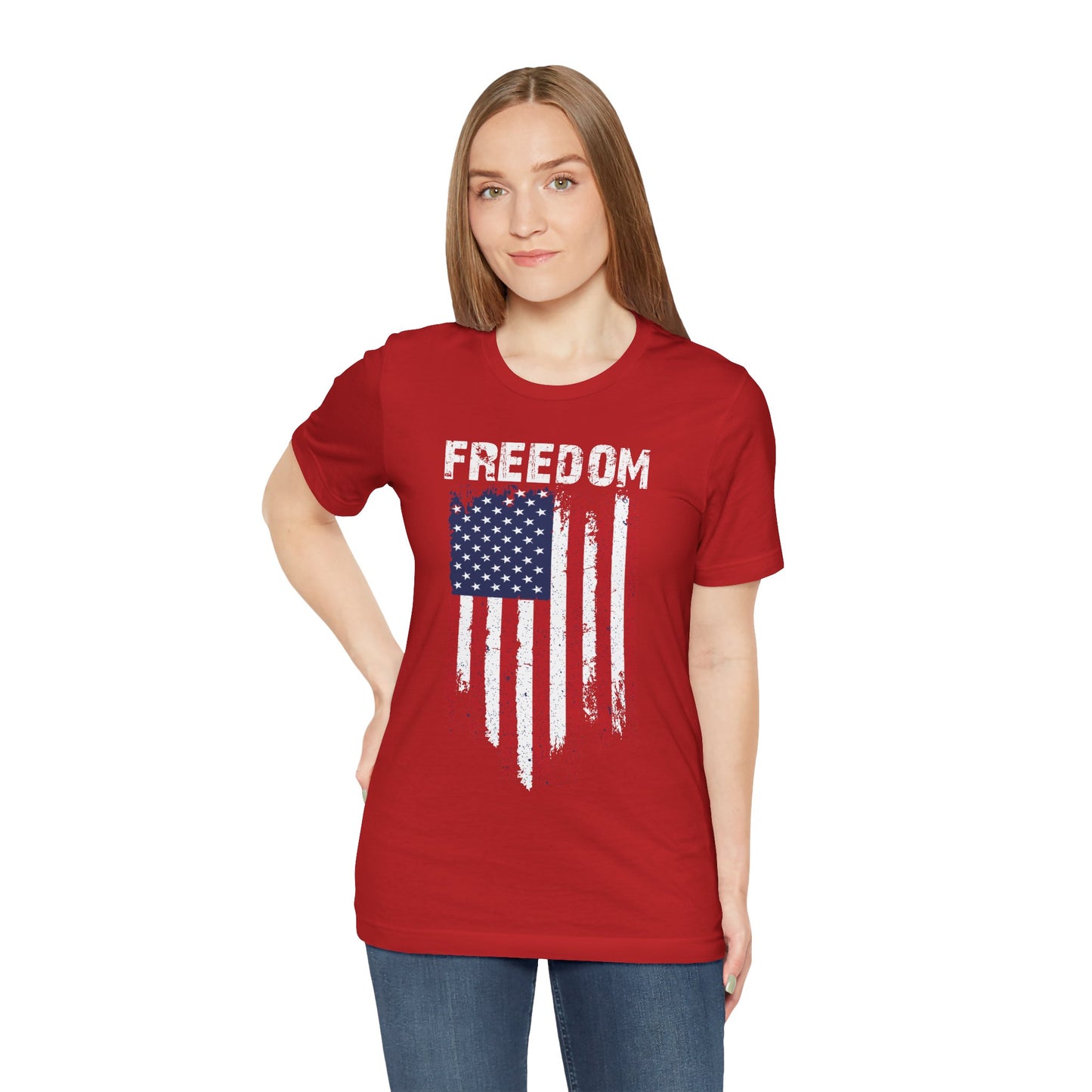 FREEDOM FLAG The Life Unisex Tee Shirt