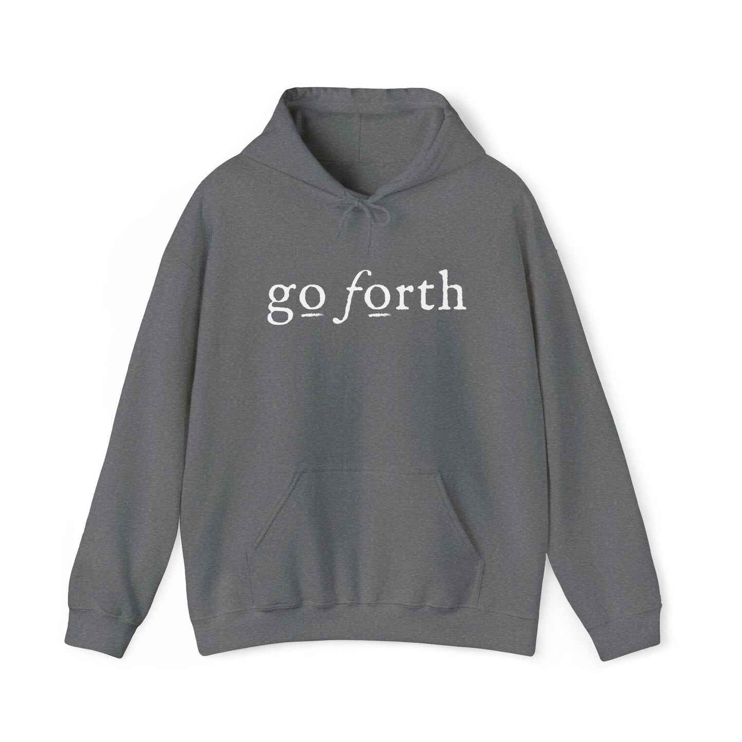 GO FORTH MEN'S Hooded Sweatshirt