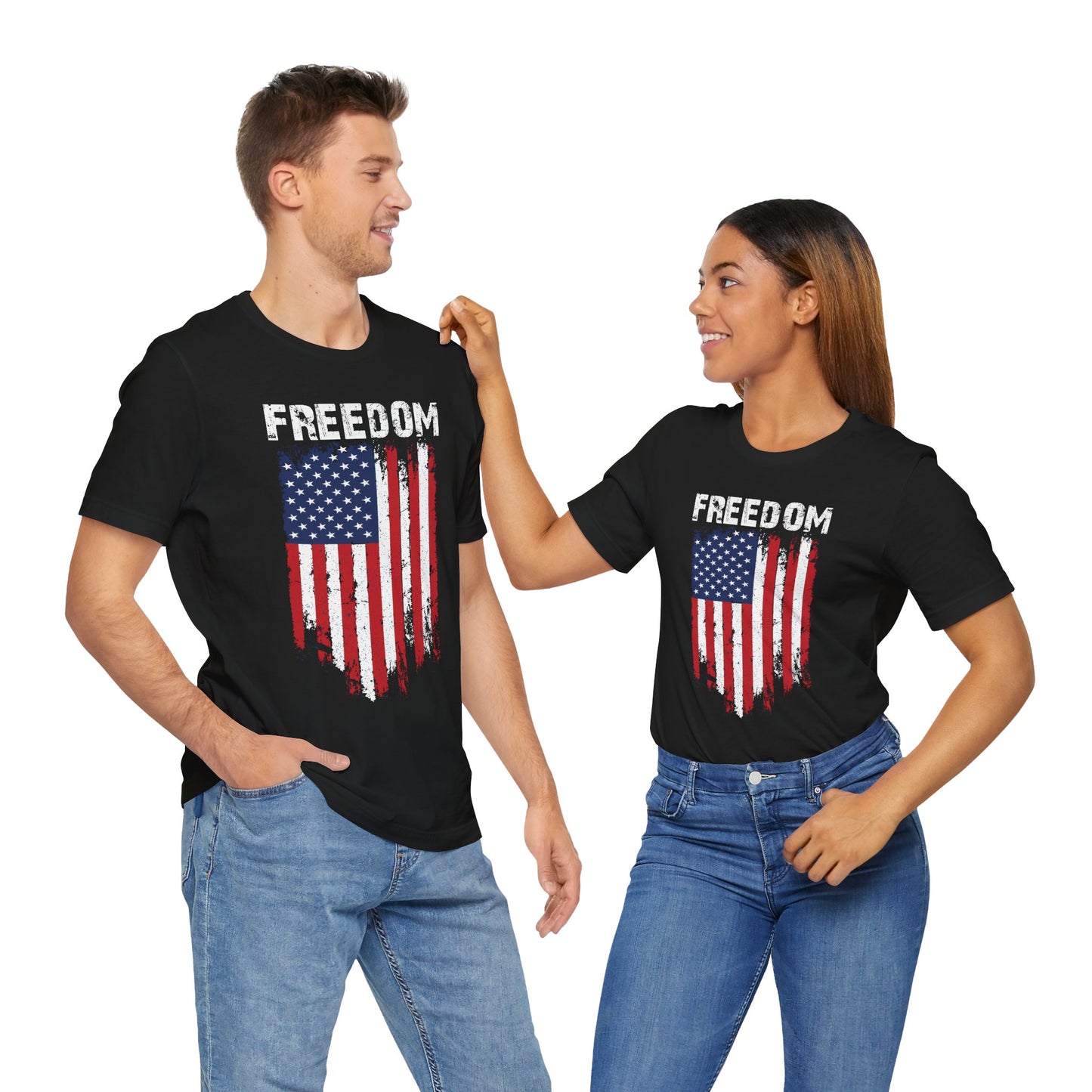 FREEDOM FLAG The Life Unisex Tee Shirt