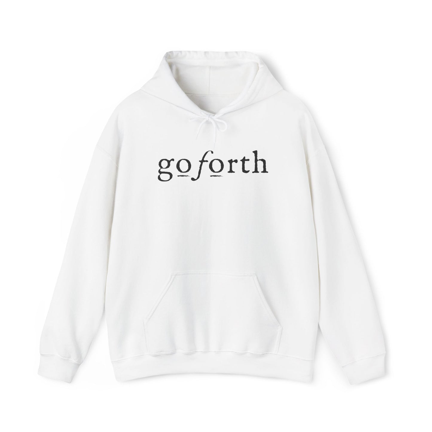 GO FORTH MEN'S Hooded Sweatshirt