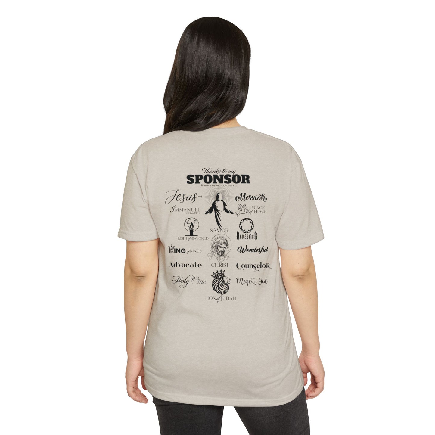LIFE'S A MARATHON -THEY SHALL RUN AND NOT BE WEARY - TSHIRT