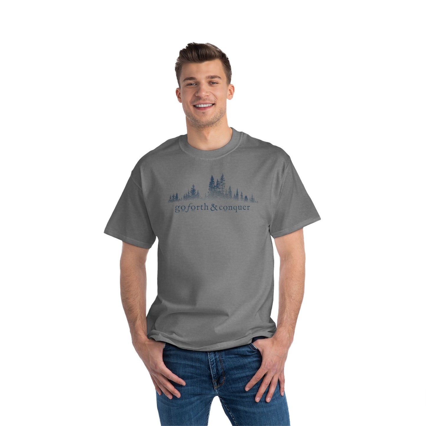 GO FORTH AND CONQUER ADVENTURE T-shirt