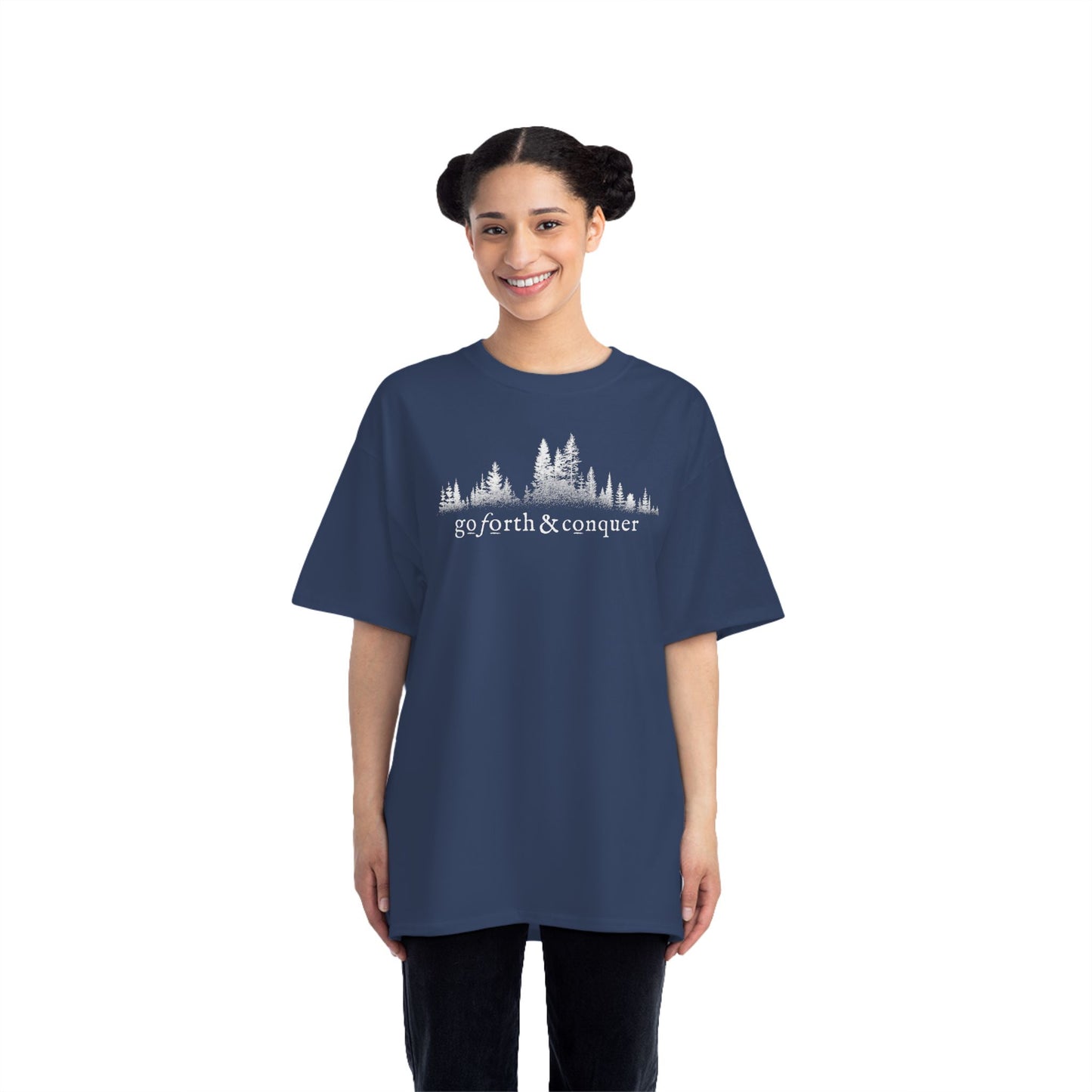 GO FORTH AND CONQUER ADVENTURE T-shirt