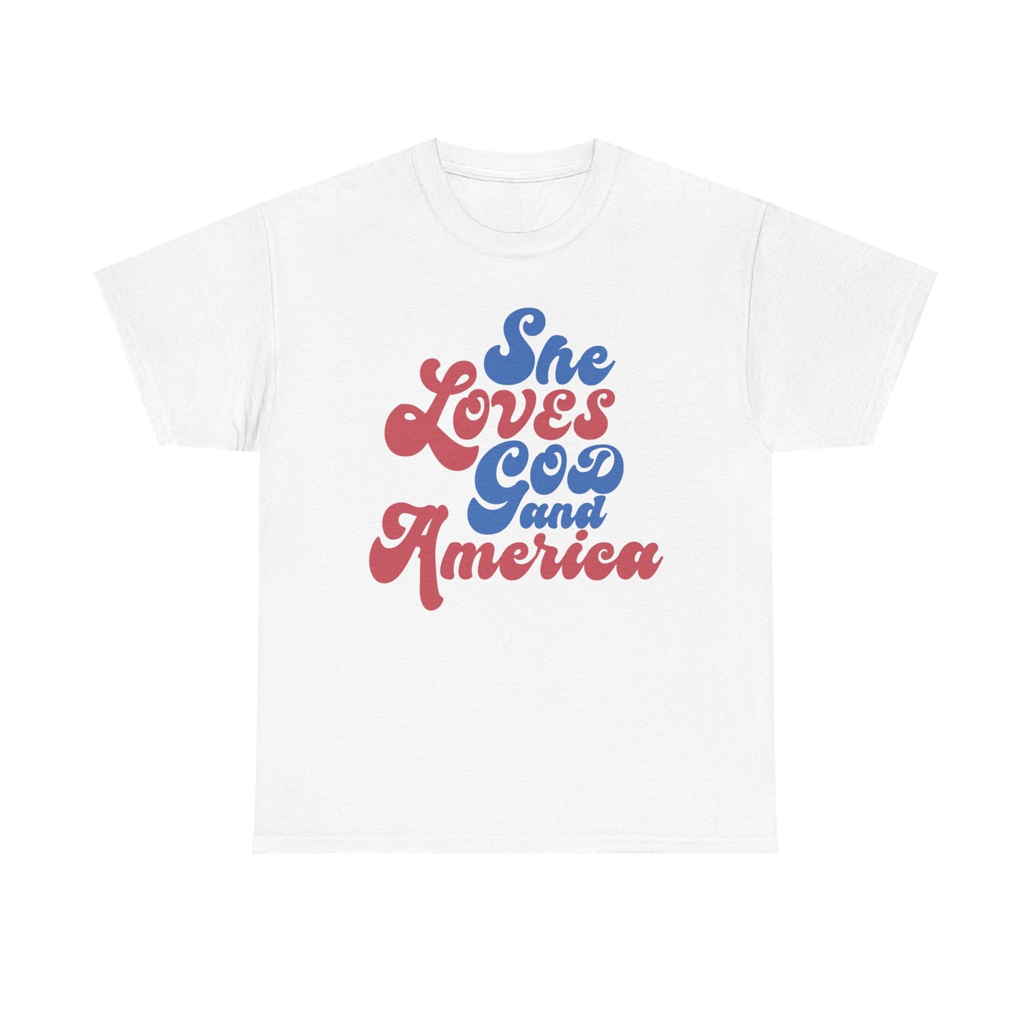 She loves God and America- Unisex Tee