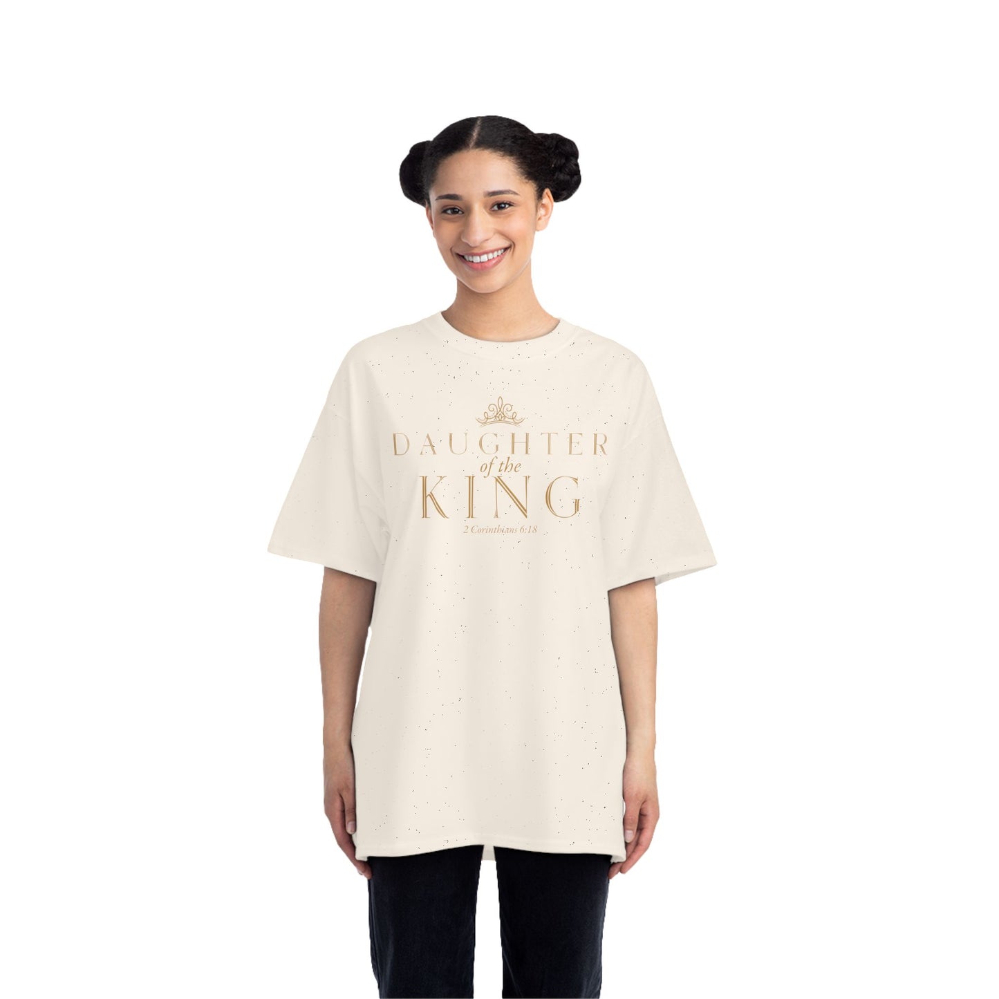 DAUGHTER OF THE KING Oversized Short-Sleeve T-Shirt