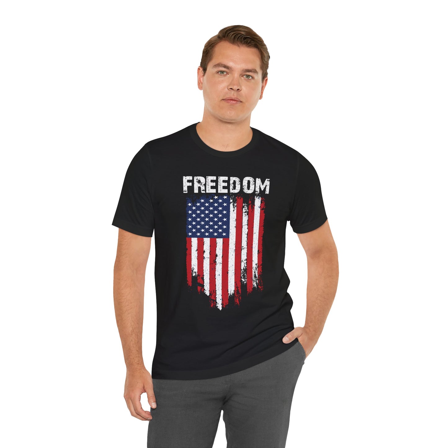 FREEDOM FLAG The Life Unisex Tee Shirt
