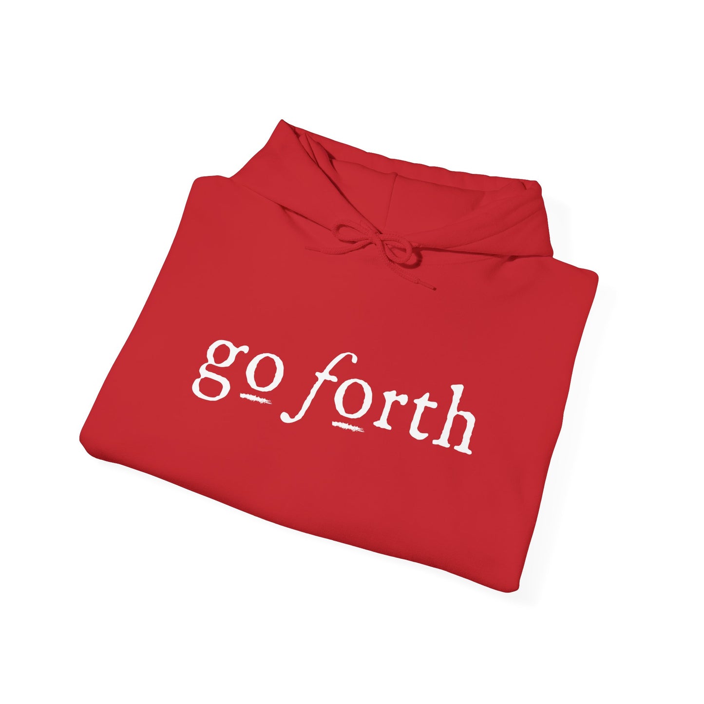 GO FORTH MEN'S Hooded Sweatshirt