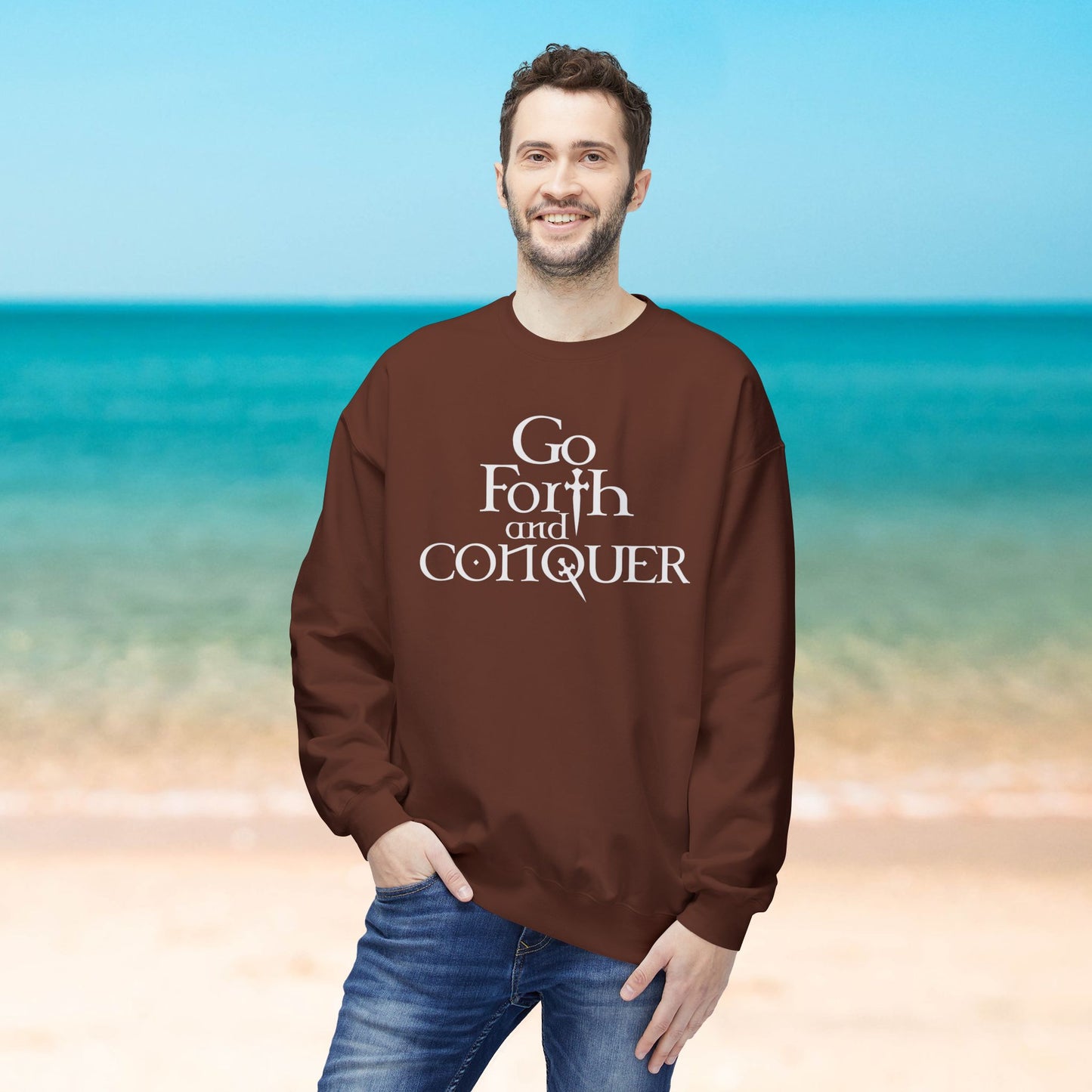 GO FORTH AND CONQUER - Unisex Sweatshirt