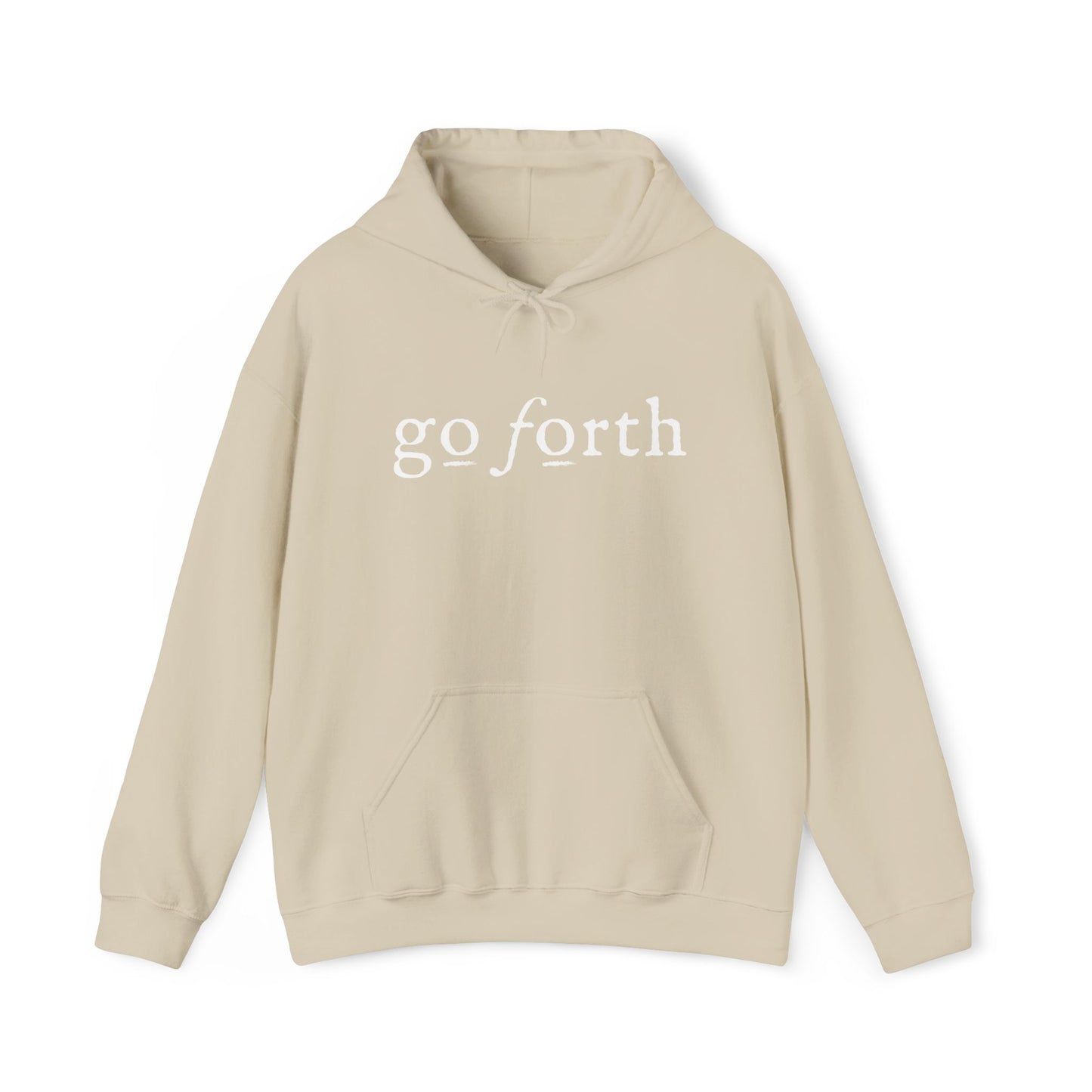 GO FORTH MEN'S Hooded Sweatshirt