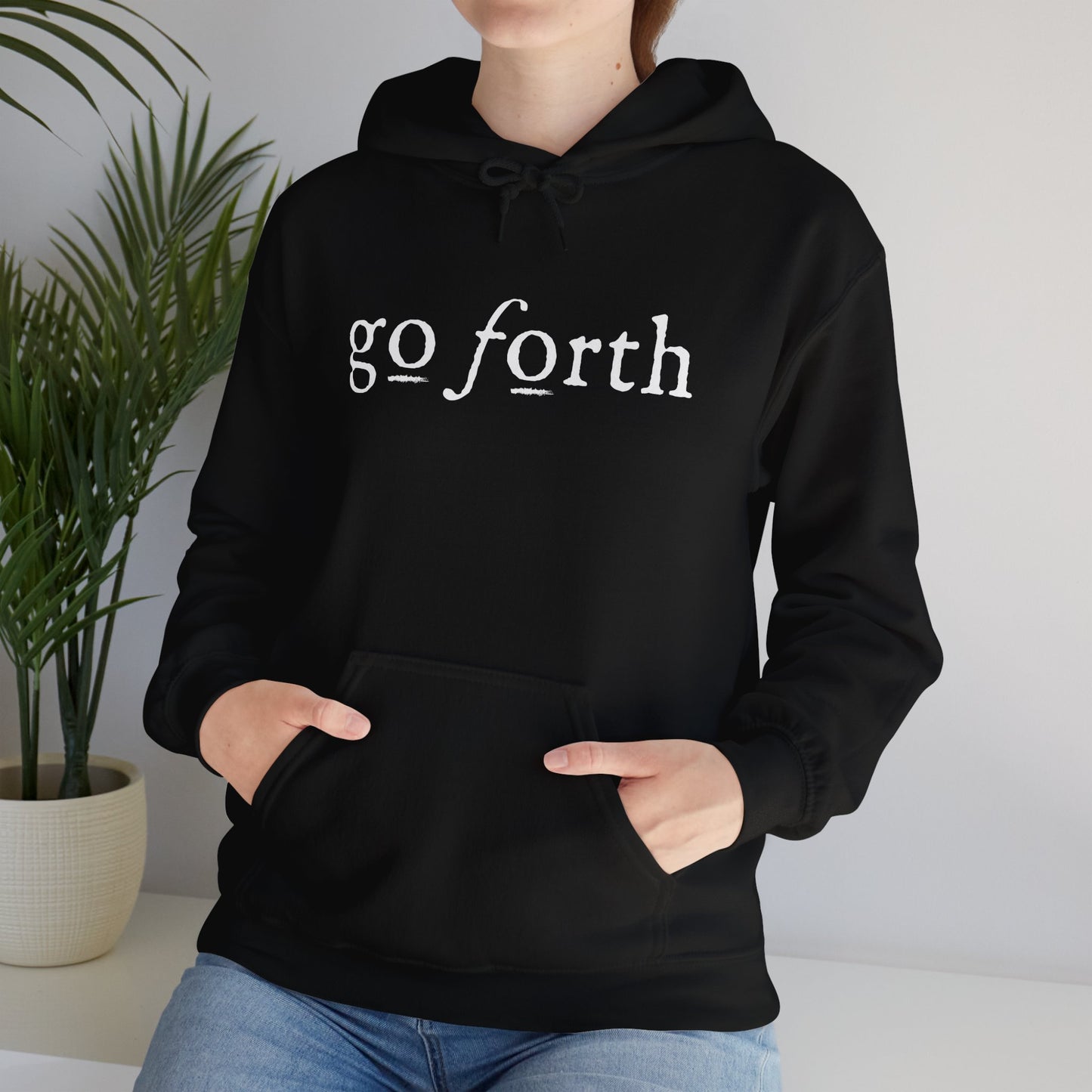 GO FORTH MEN'S Hooded Sweatshirt
