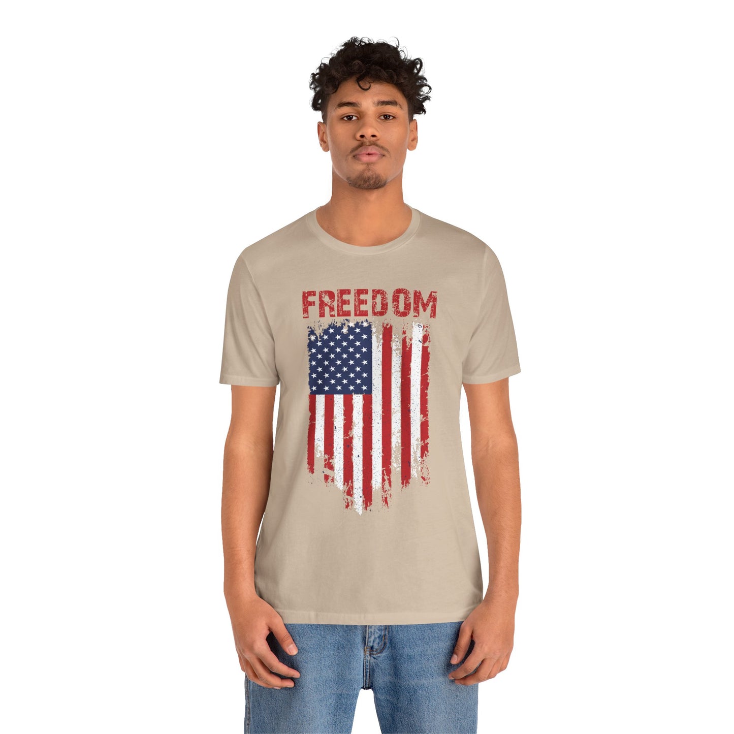 FREEDOM FLAG The Life Unisex Tee Shirt