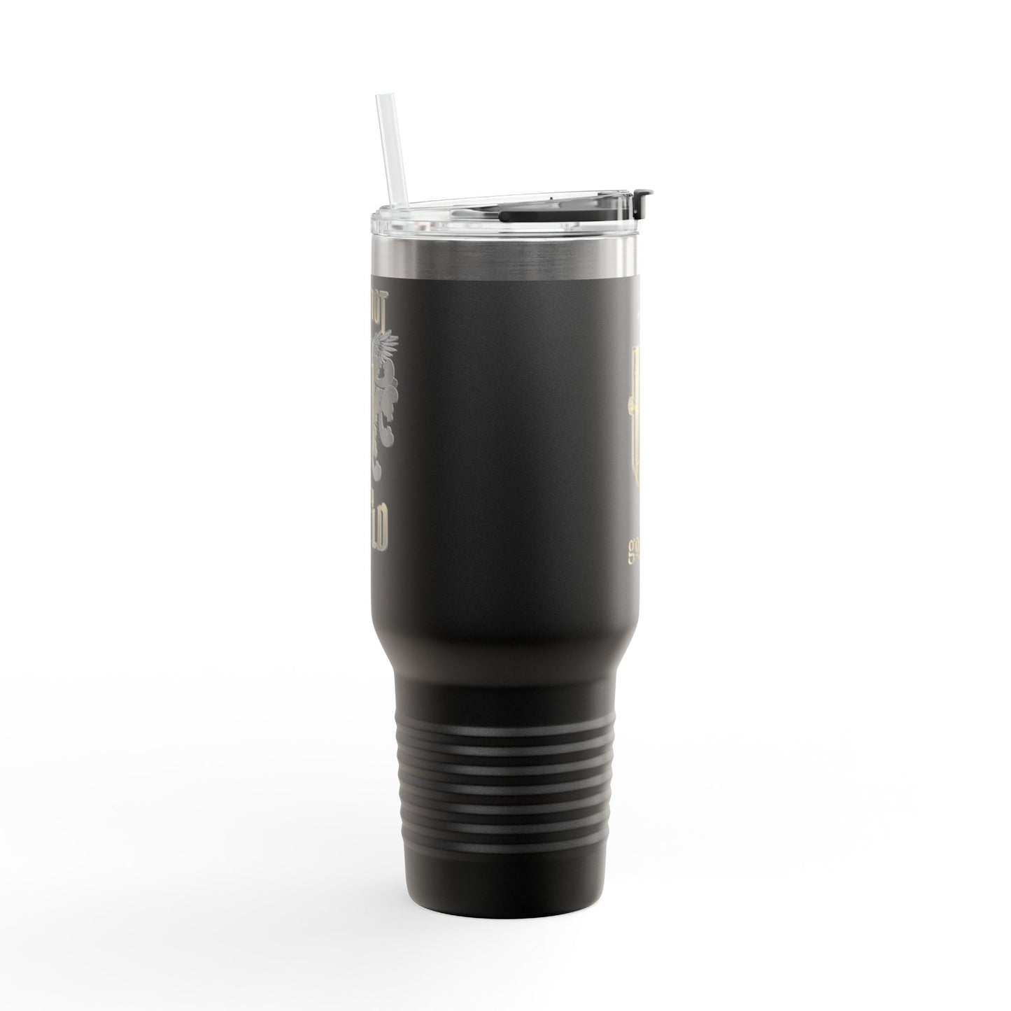FEAR NOT - I AM THY SHIELD Insulated Travel Mug, 40oz