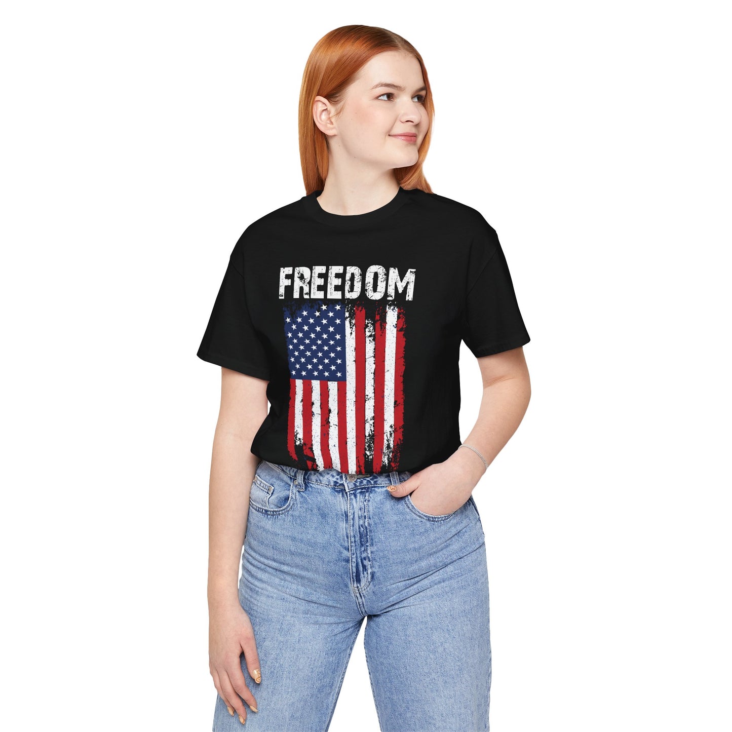 FREEDOM FLAG The Life Unisex Tee Shirt