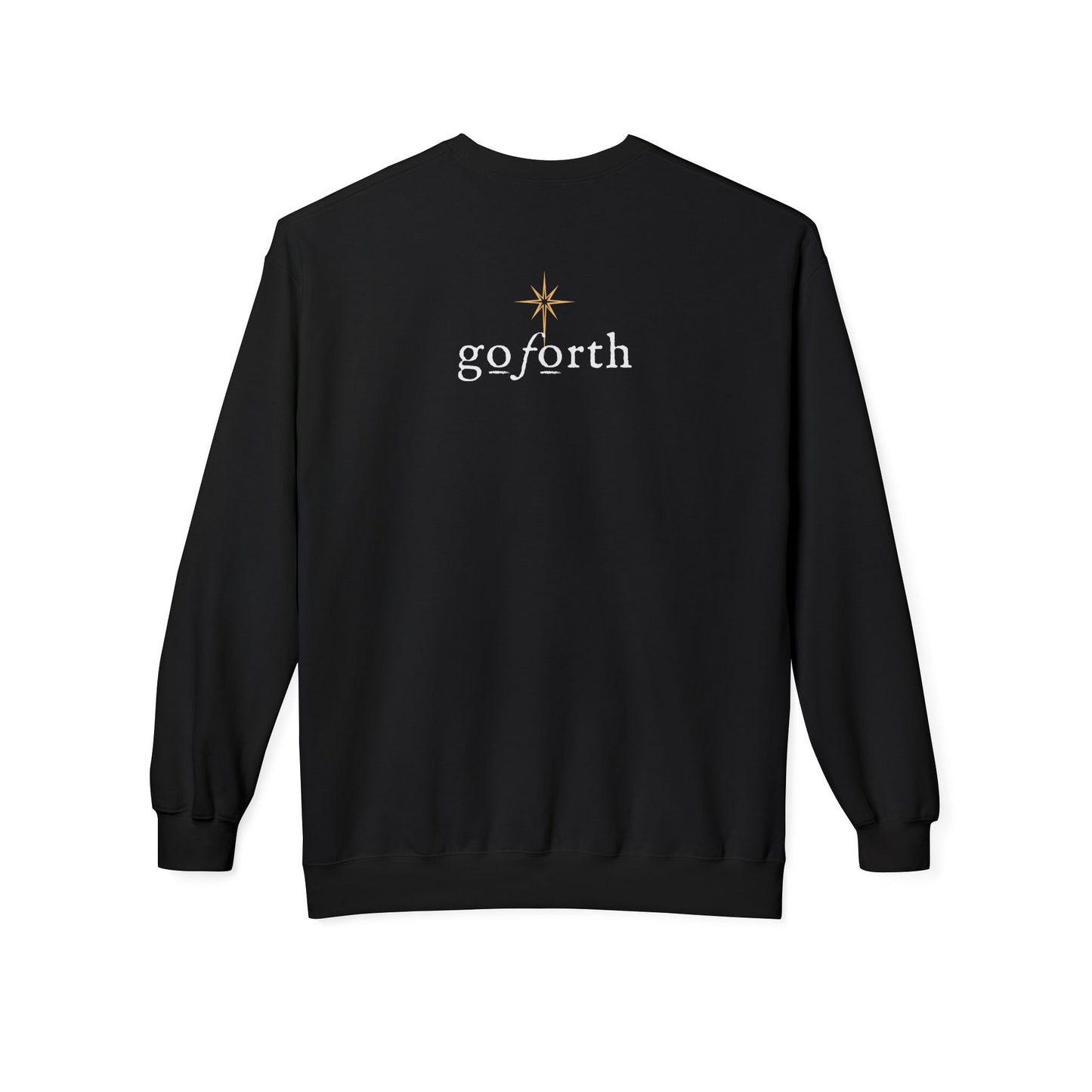 JOYFUL TRIUMPHANT Crew Neck Sweatshirt