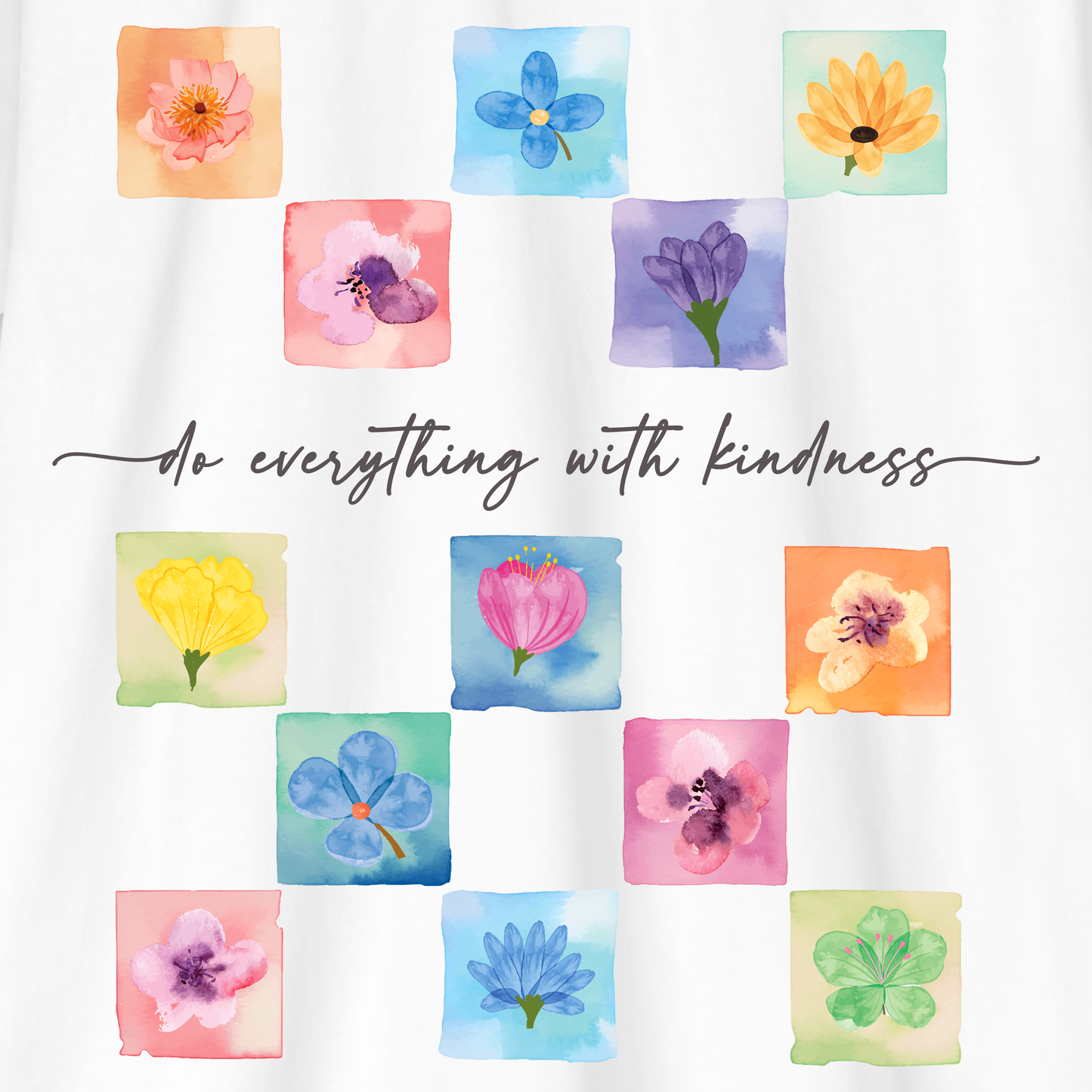 DO EVERYTHING WITH KINDNESS Unisex T-shirt