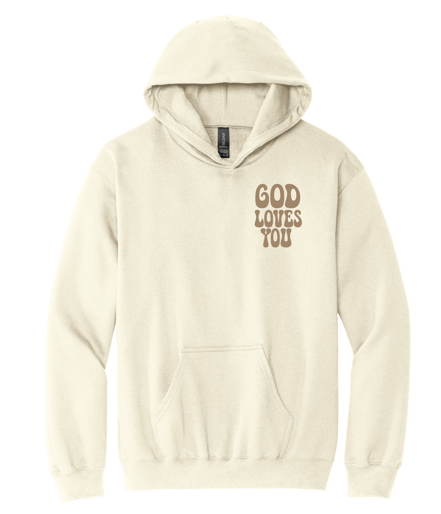 GOD KNOWS AND LOVES YOU HOODIE