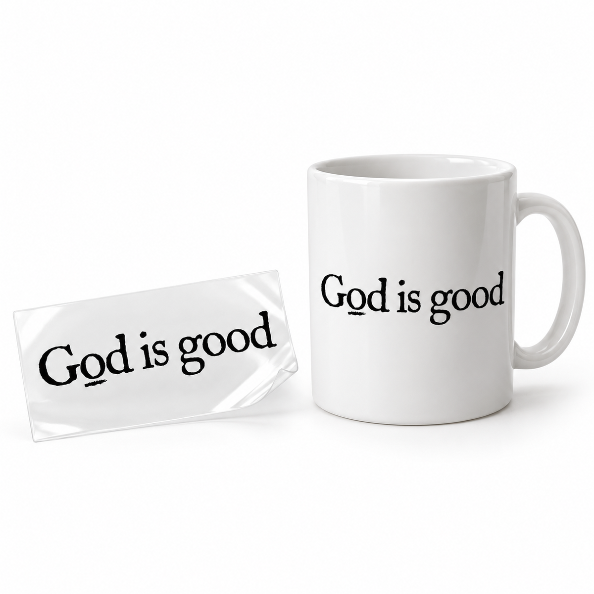 GOD IS GOOD UV Decal