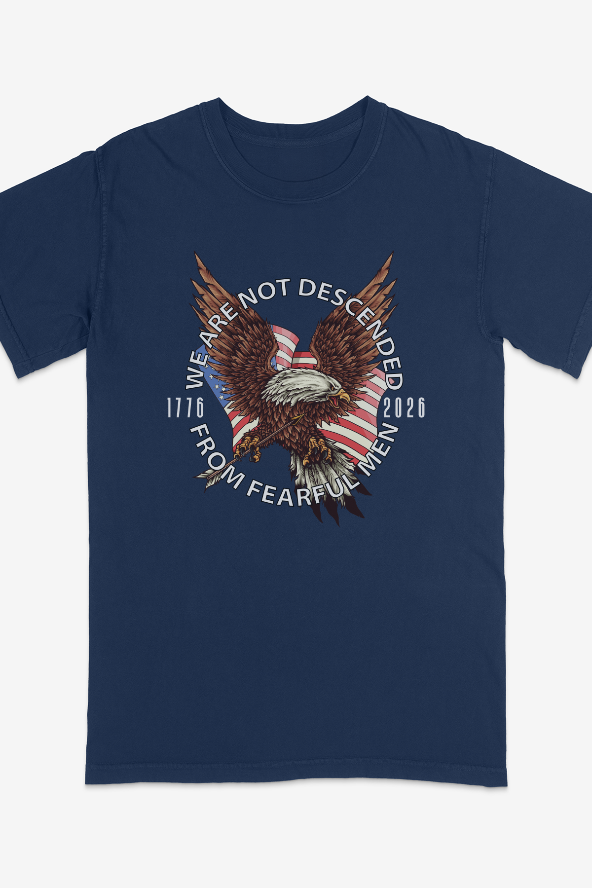 WE ARE NOT DESCENDED FROM FEARFUL MEN T-shirt