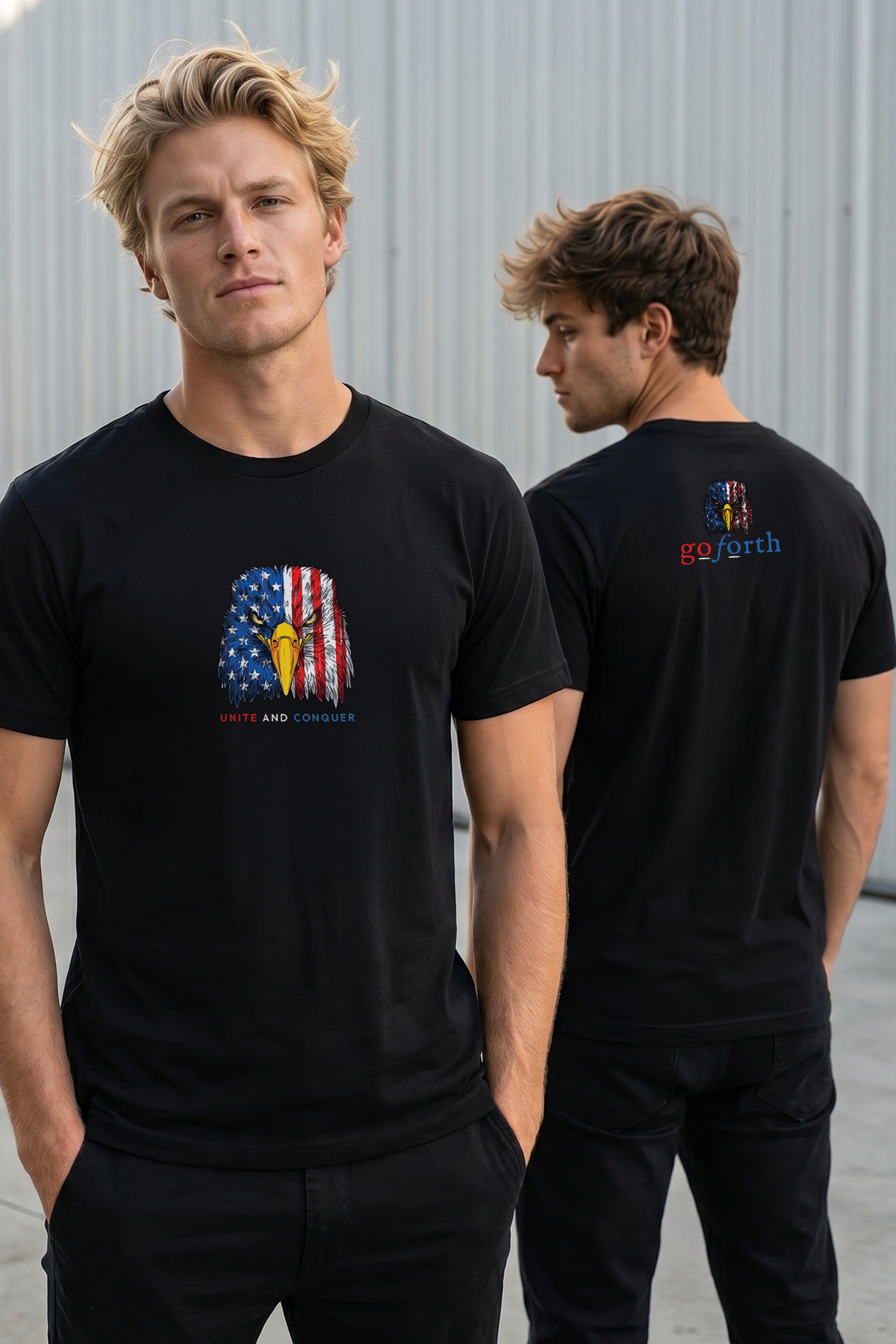 Unite and Conquer Eagle T-shirt