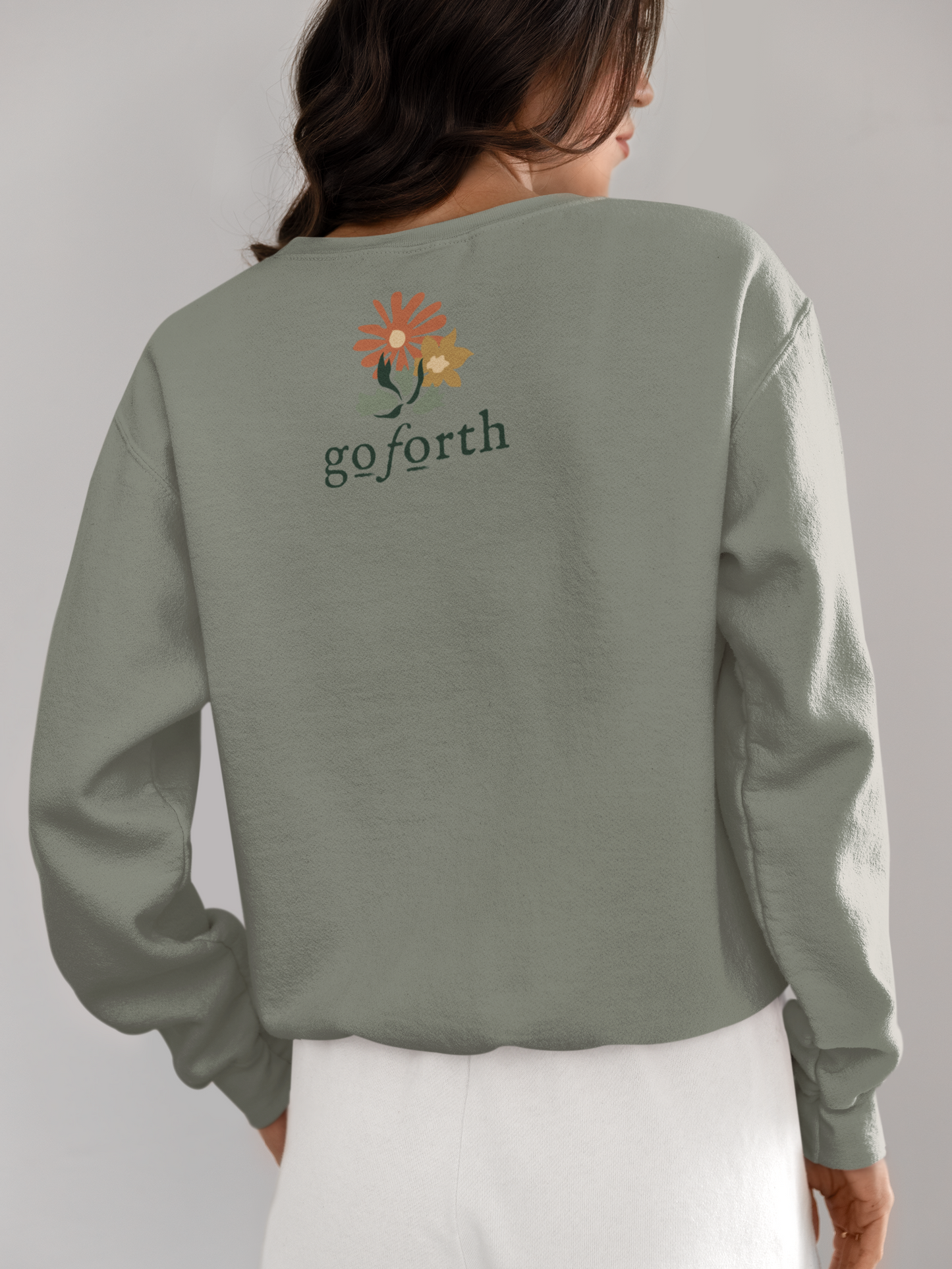 GRATEFUL BLESSED Crew Neck Sweatshirt