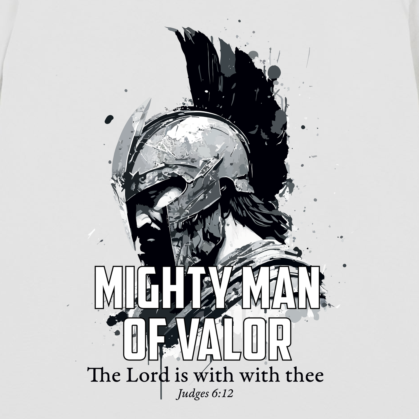 MIGHTY MAN OF VALOR - the Lord is with you. Unisex Urban Heavy Tee