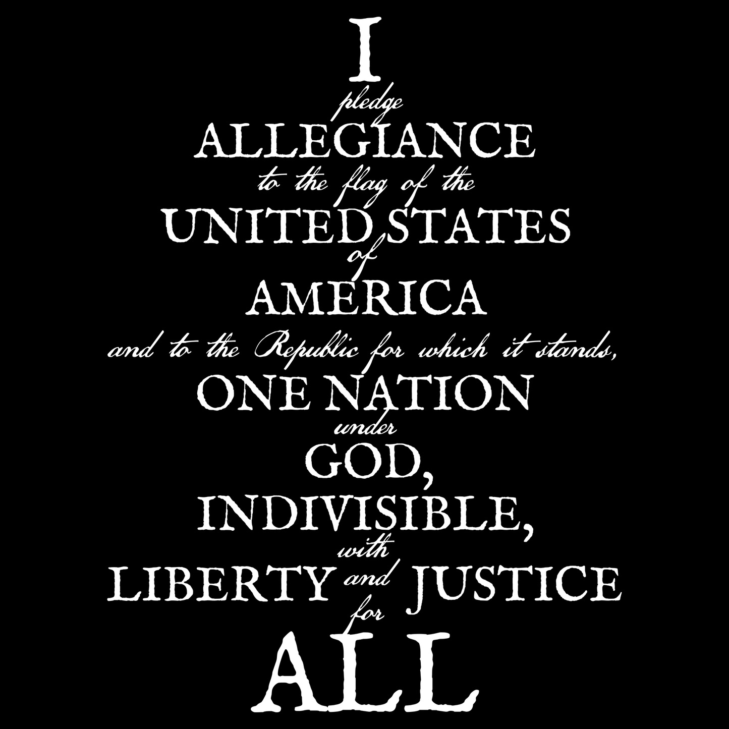 WEAR YOUR ALLEGIANCE Unisex Tri-Blend Crew Tee
